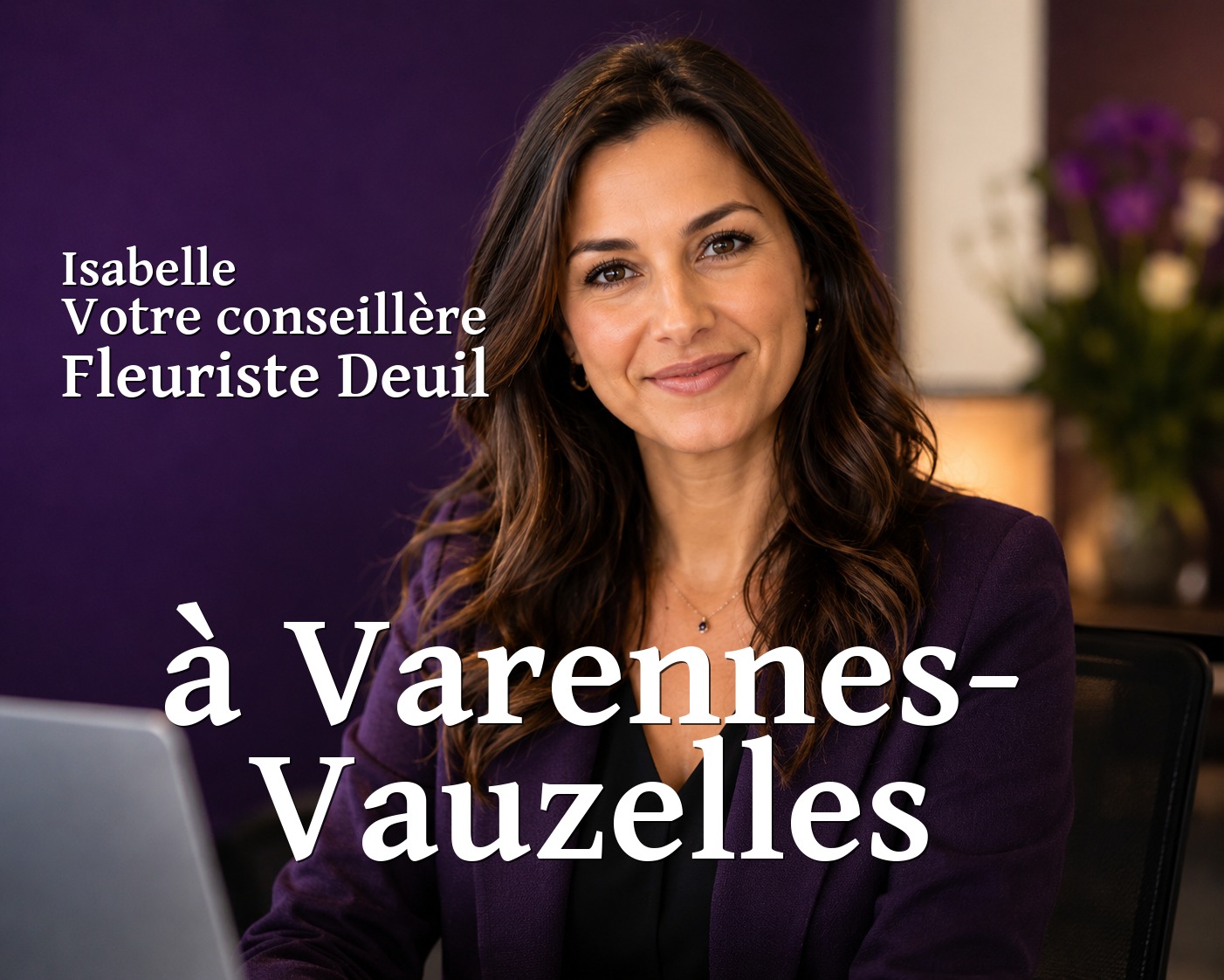 Isabelle, votre conseillère Fleuriste Deuil à Varennes-Vauzelles
