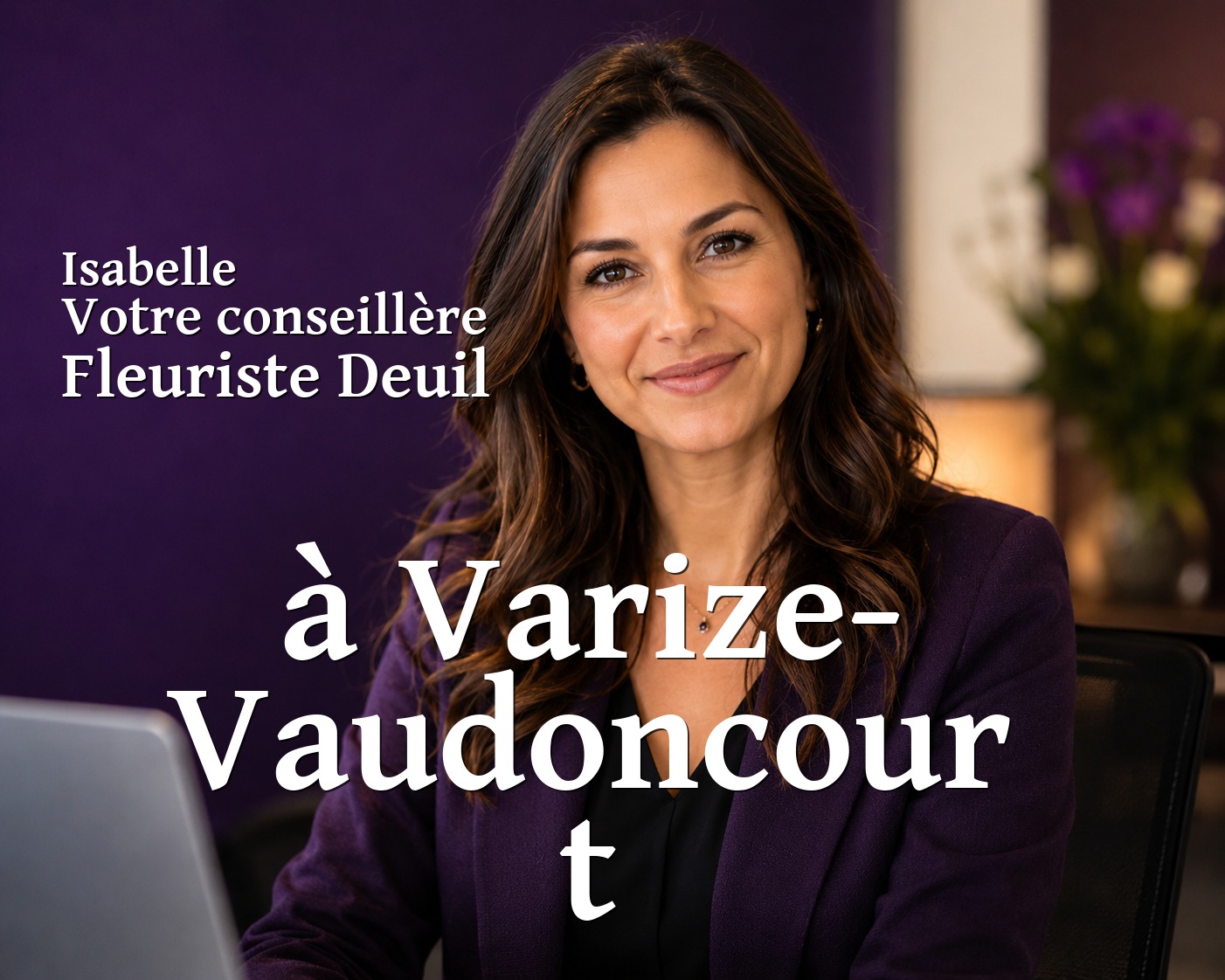 Isabelle, votre conseillère Fleuriste Deuil à Varize-Vaudoncourt