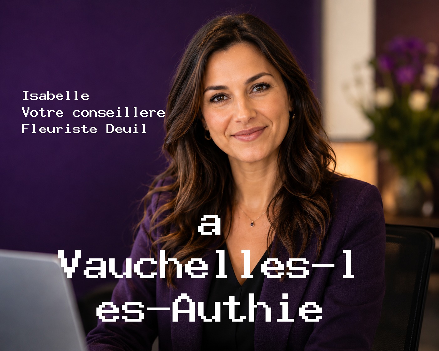 Isabelle, votre conseillère Fleuriste Deuil à Vauchelles-lès-Authie