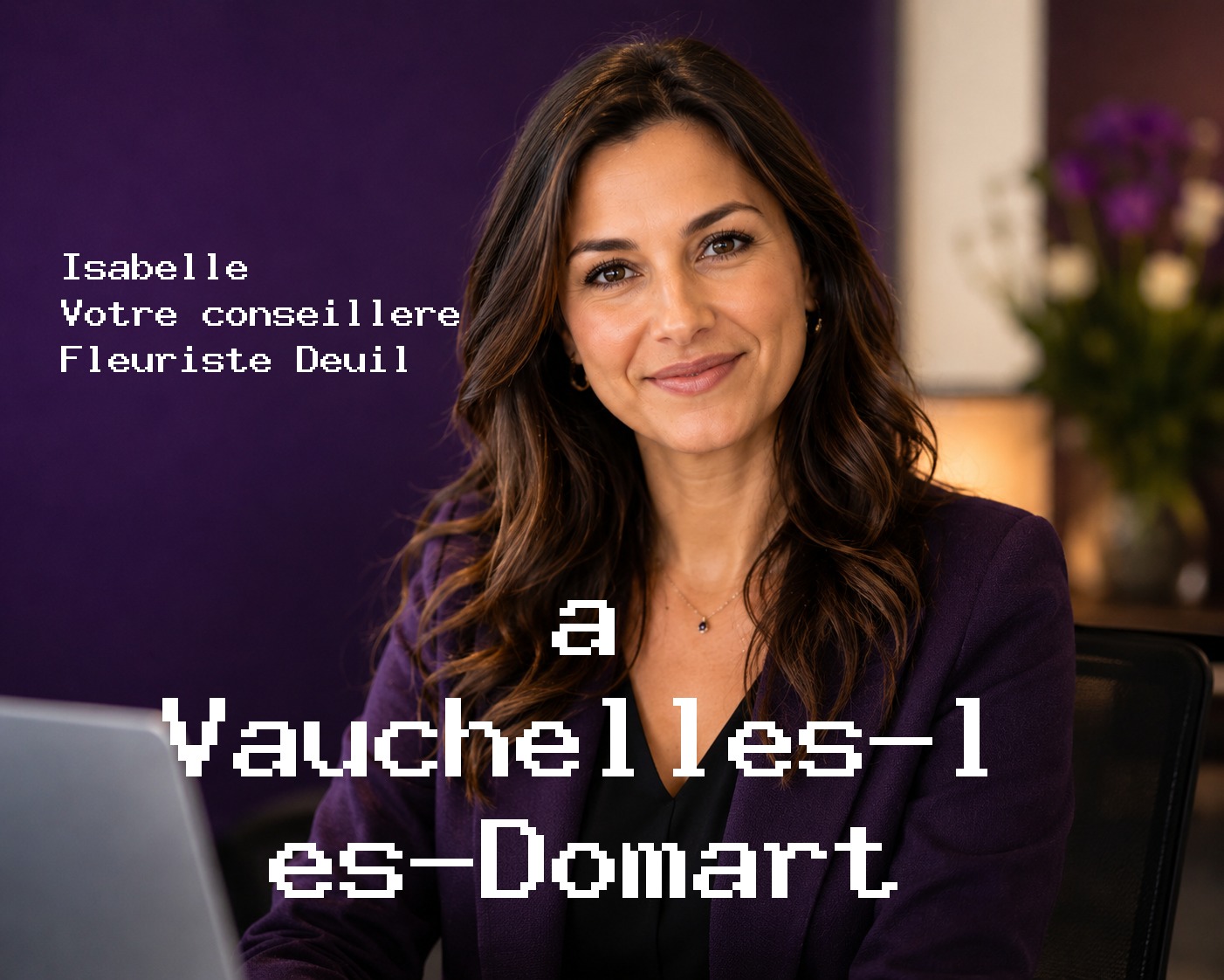 Isabelle, votre conseillère Fleuriste Deuil à Vauchelles-lès-Domart