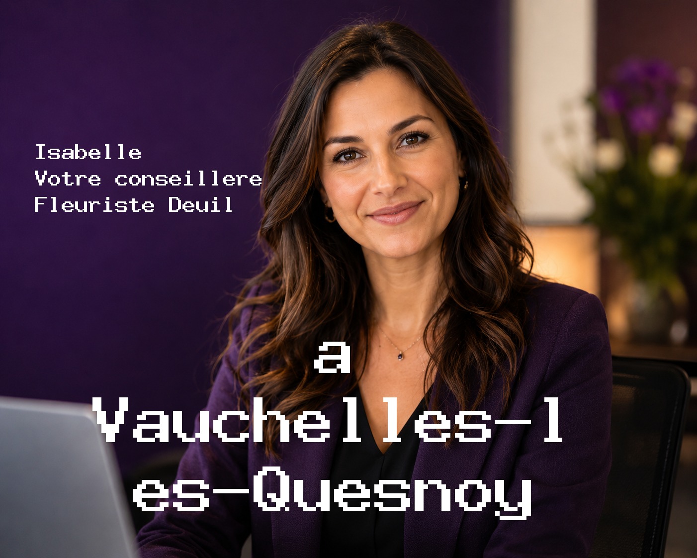 Isabelle, votre conseillère Fleuriste Deuil à Vauchelles-les-Quesnoy