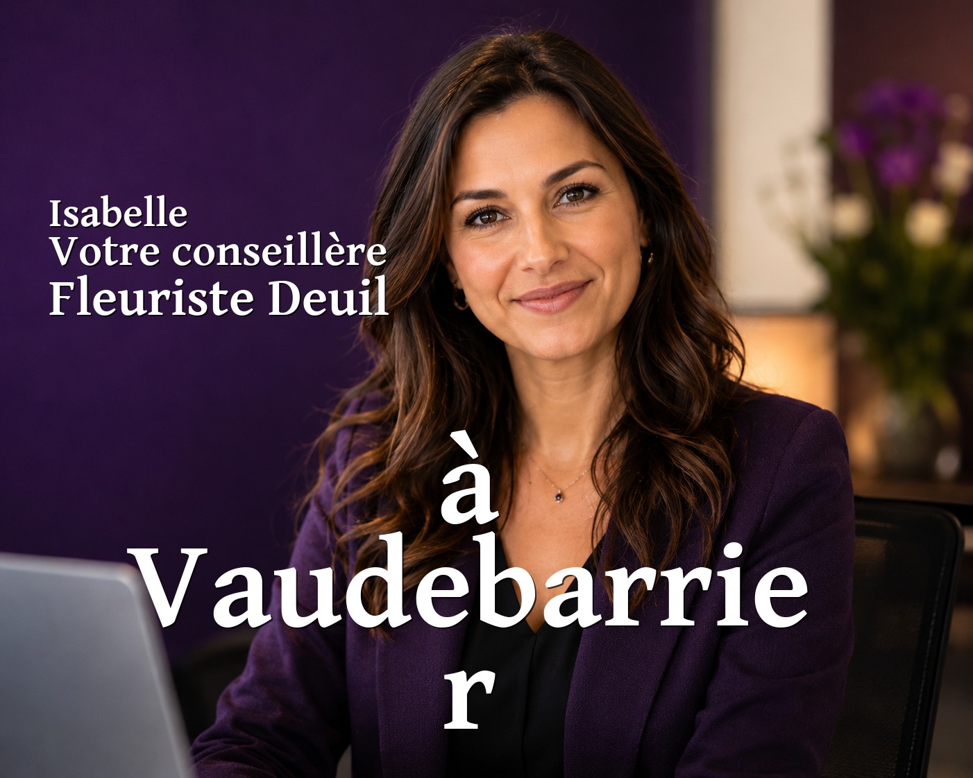 Isabelle, votre conseillère Fleuriste Deuil à Vaudebarrier