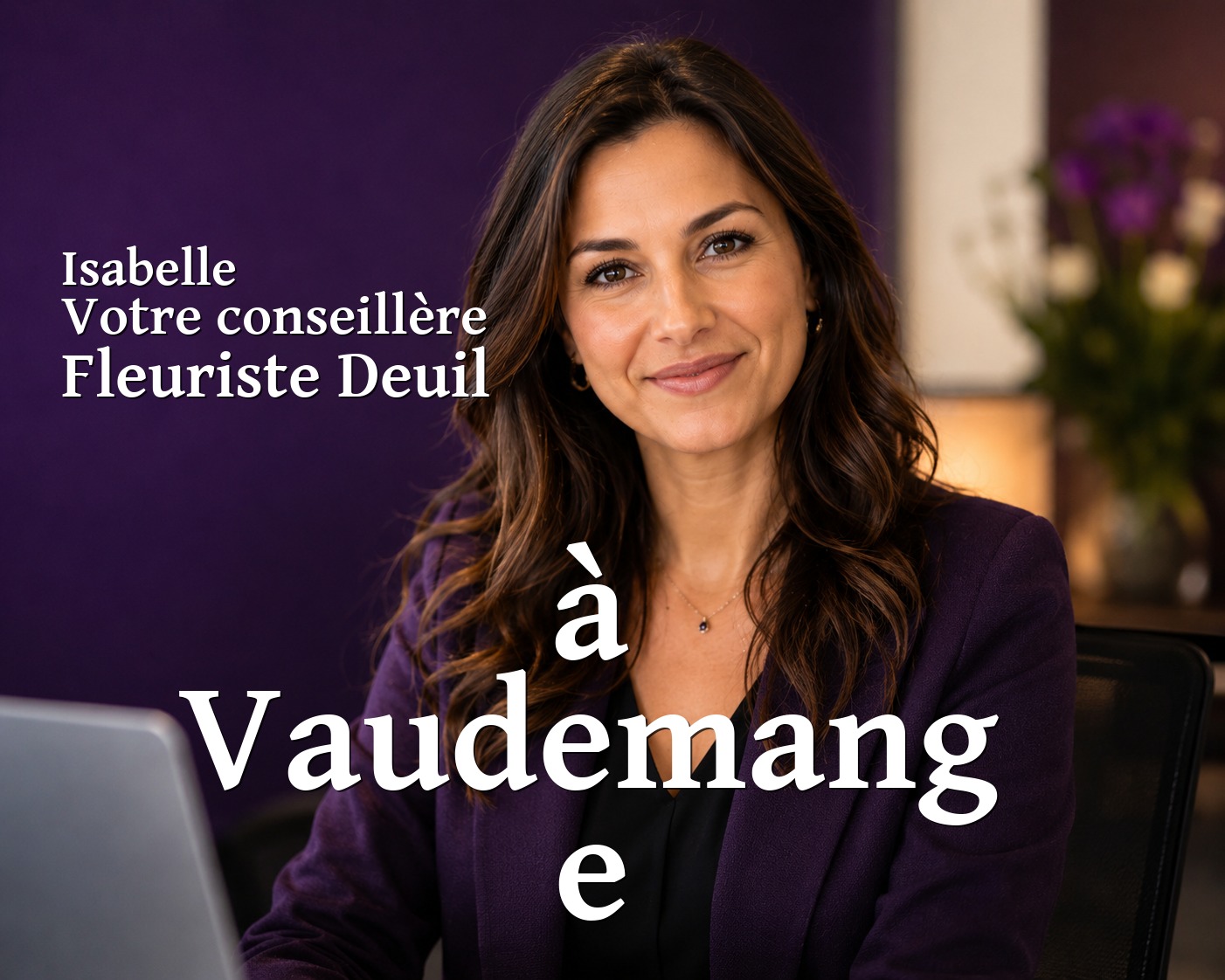 Isabelle, votre conseillère Fleuriste Deuil à Vaudemange