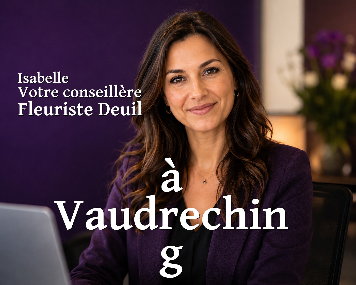 Isabelle, votre conseillère Fleuriste Deuil à Vaudreching