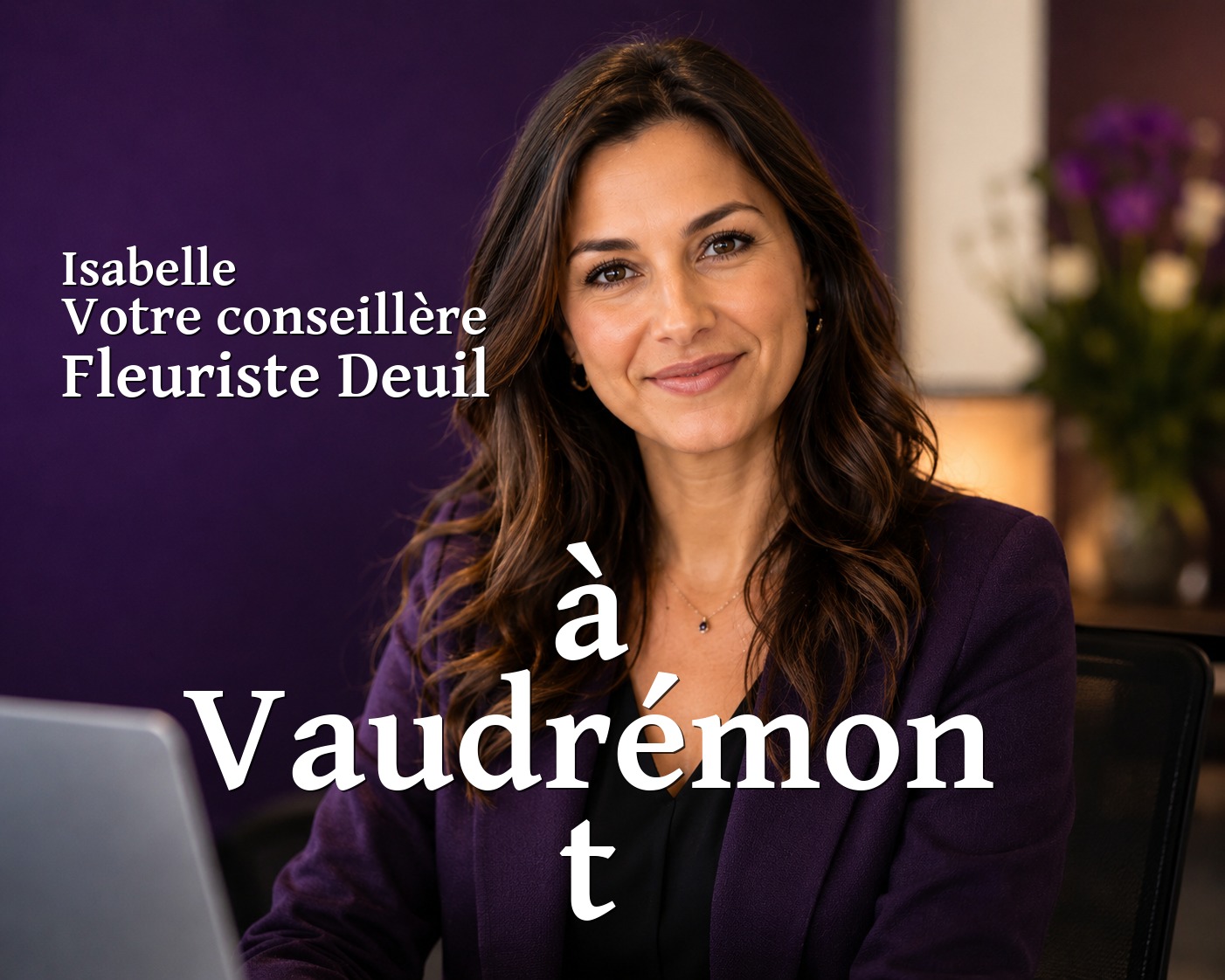 Isabelle, votre conseillère Fleuriste Deuil à Vaudrémont
