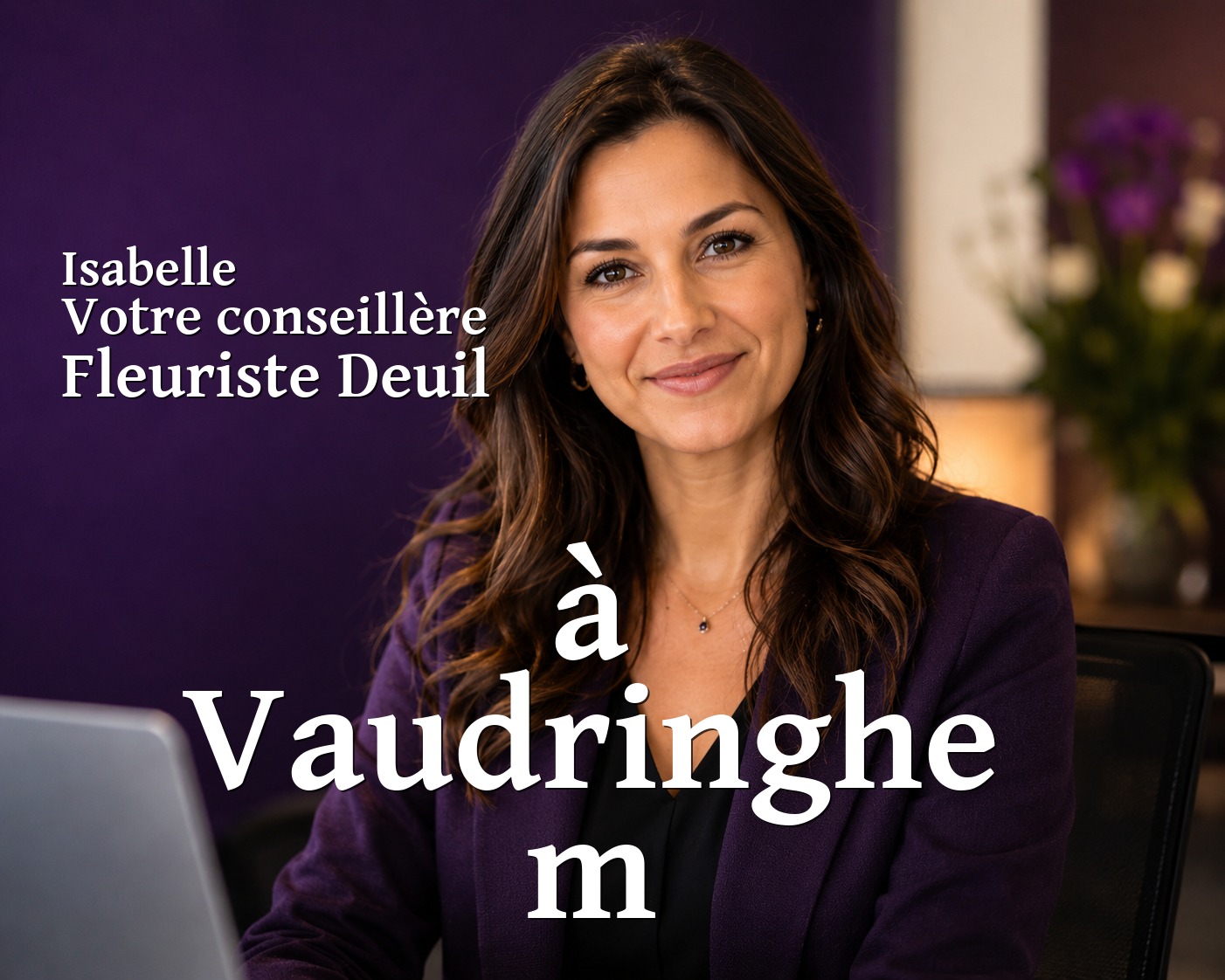 Isabelle, votre conseillère Fleuriste Deuil à Vaudringhem