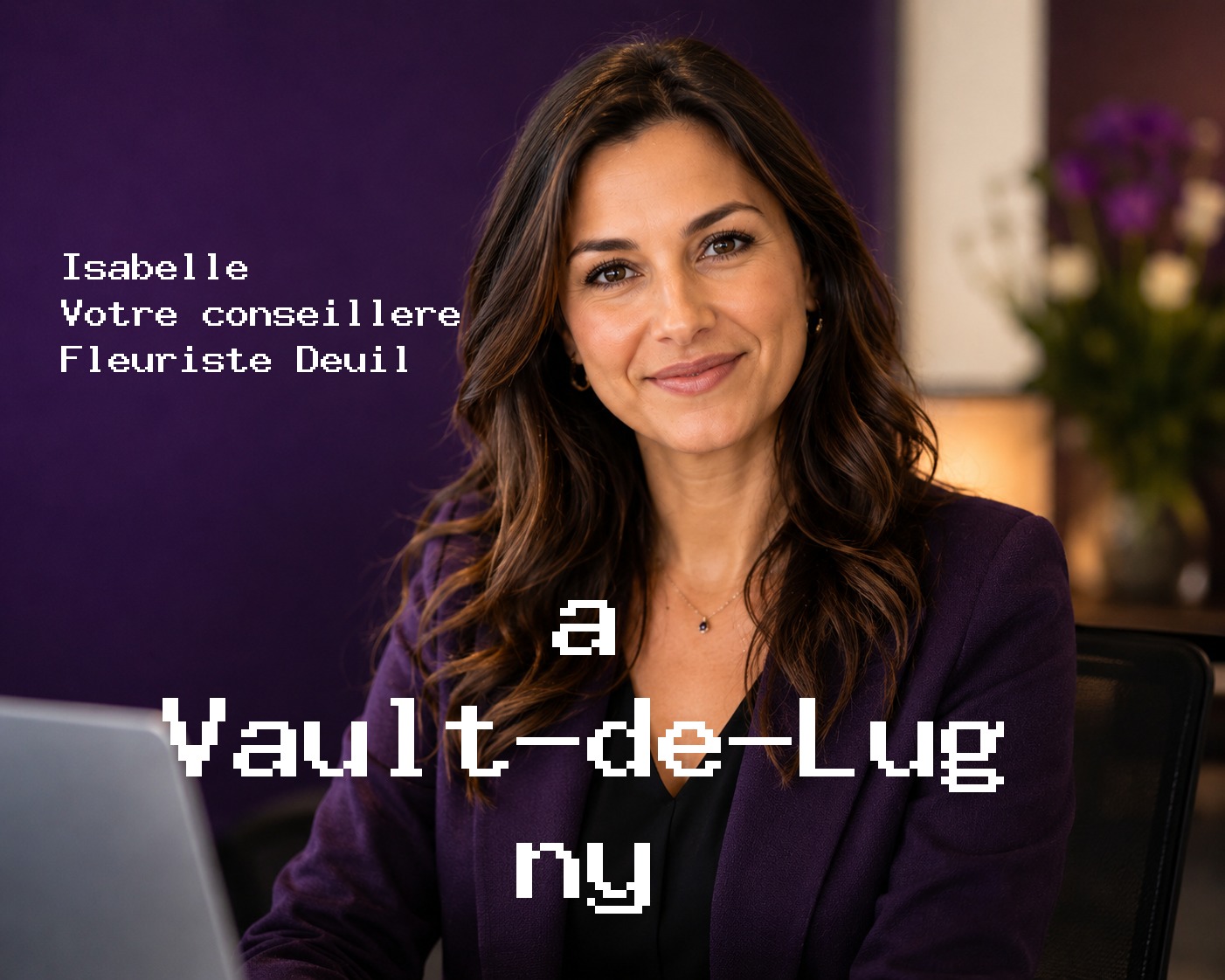 Isabelle, votre conseillère Fleuriste Deuil à Vault-de-Lugny