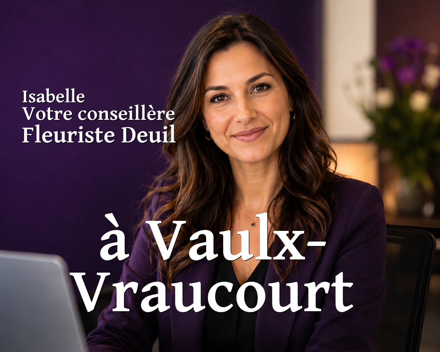 Isabelle, votre conseillère Fleuriste Deuil à Vaulx-Vraucourt