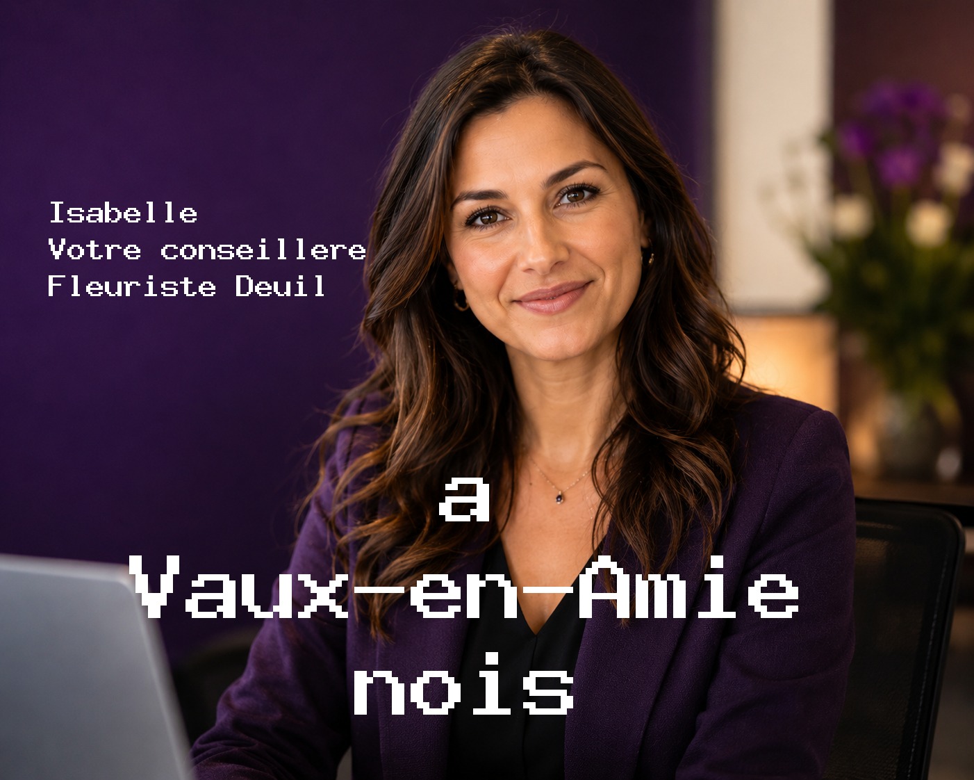 Isabelle, votre conseillère Fleuriste Deuil à Vaux-en-Amiénois