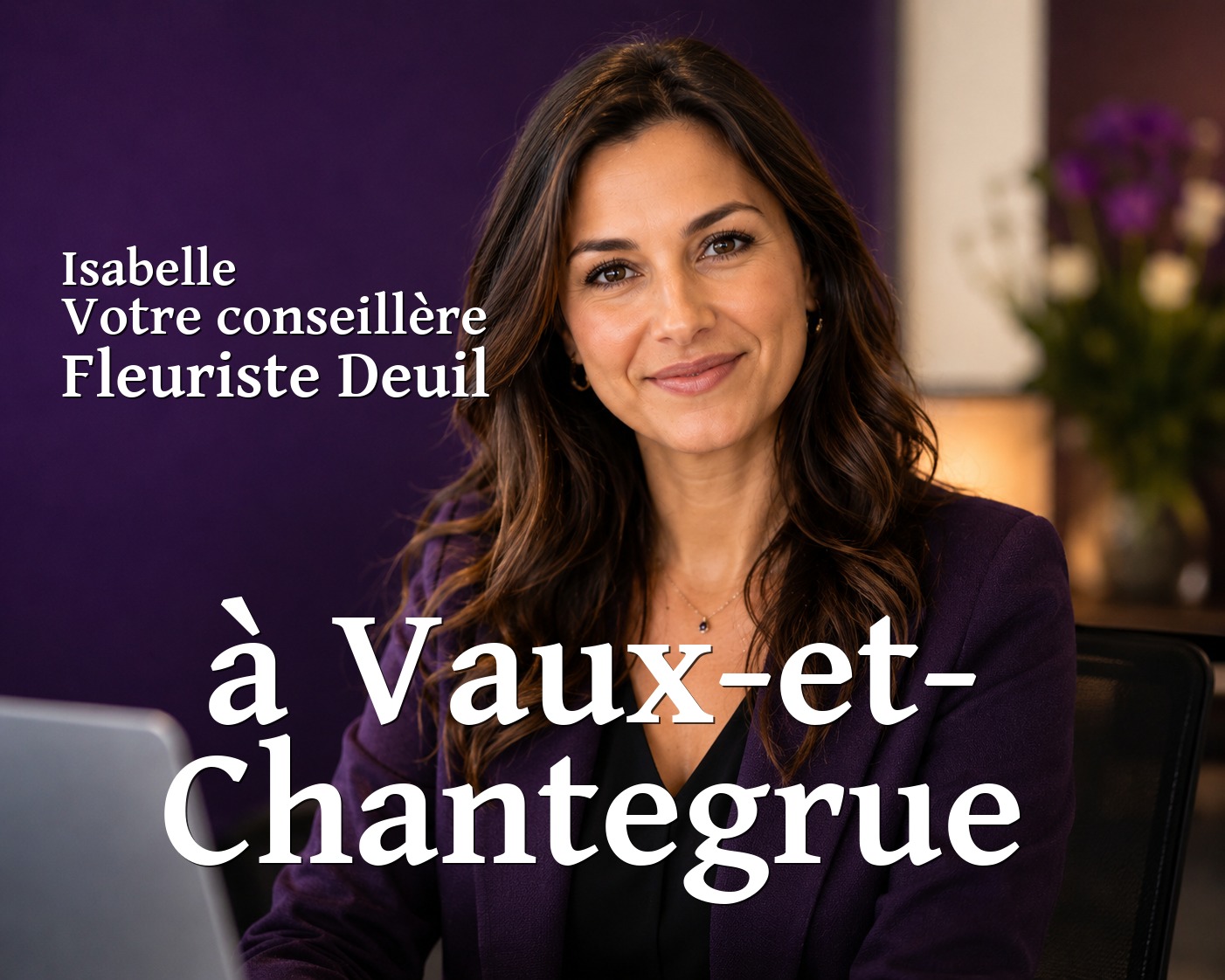 Isabelle, votre conseillère Fleuriste Deuil à Vaux-et-Chantegrue