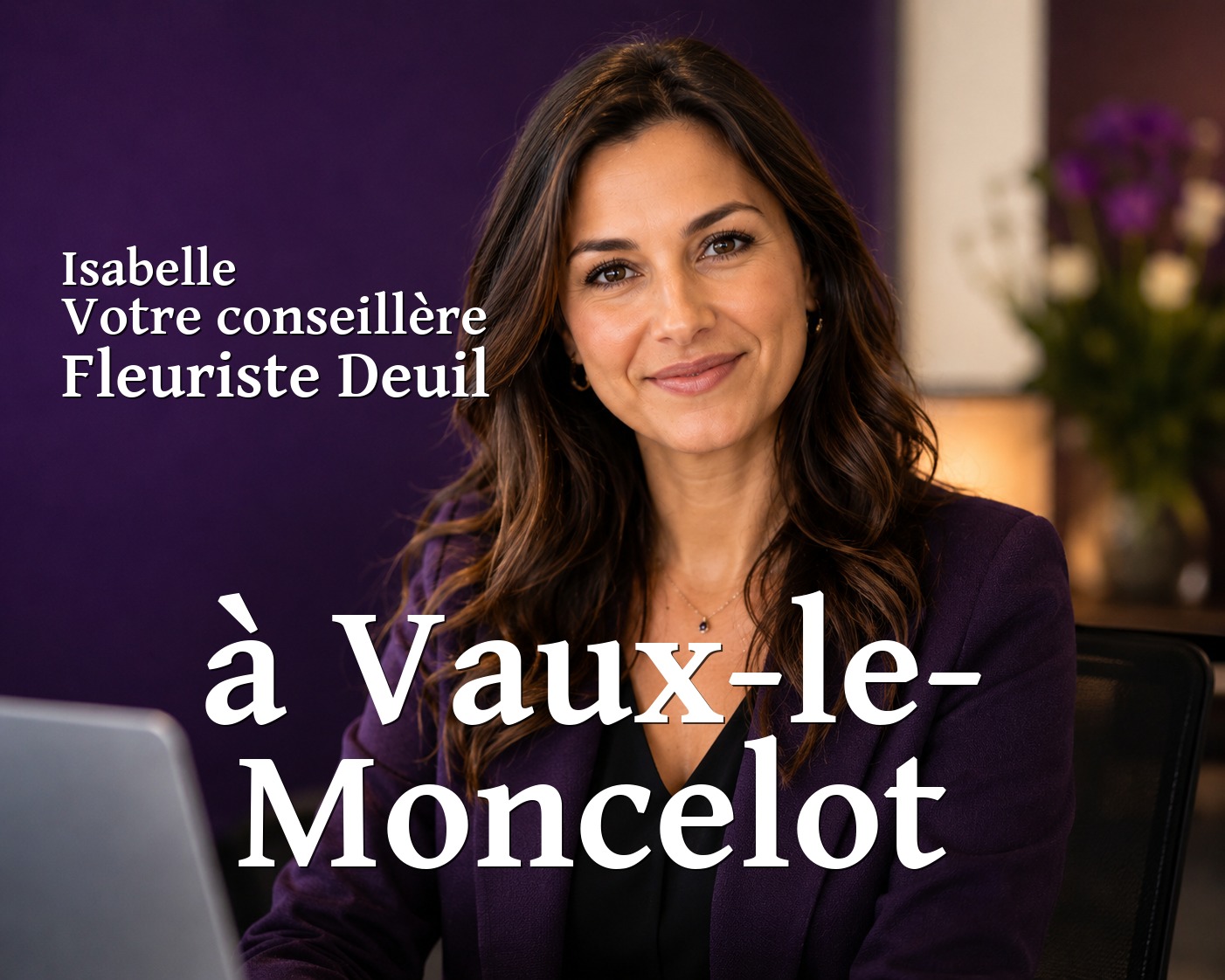Isabelle, votre conseillère Fleuriste Deuil à Vaux-le-Moncelot