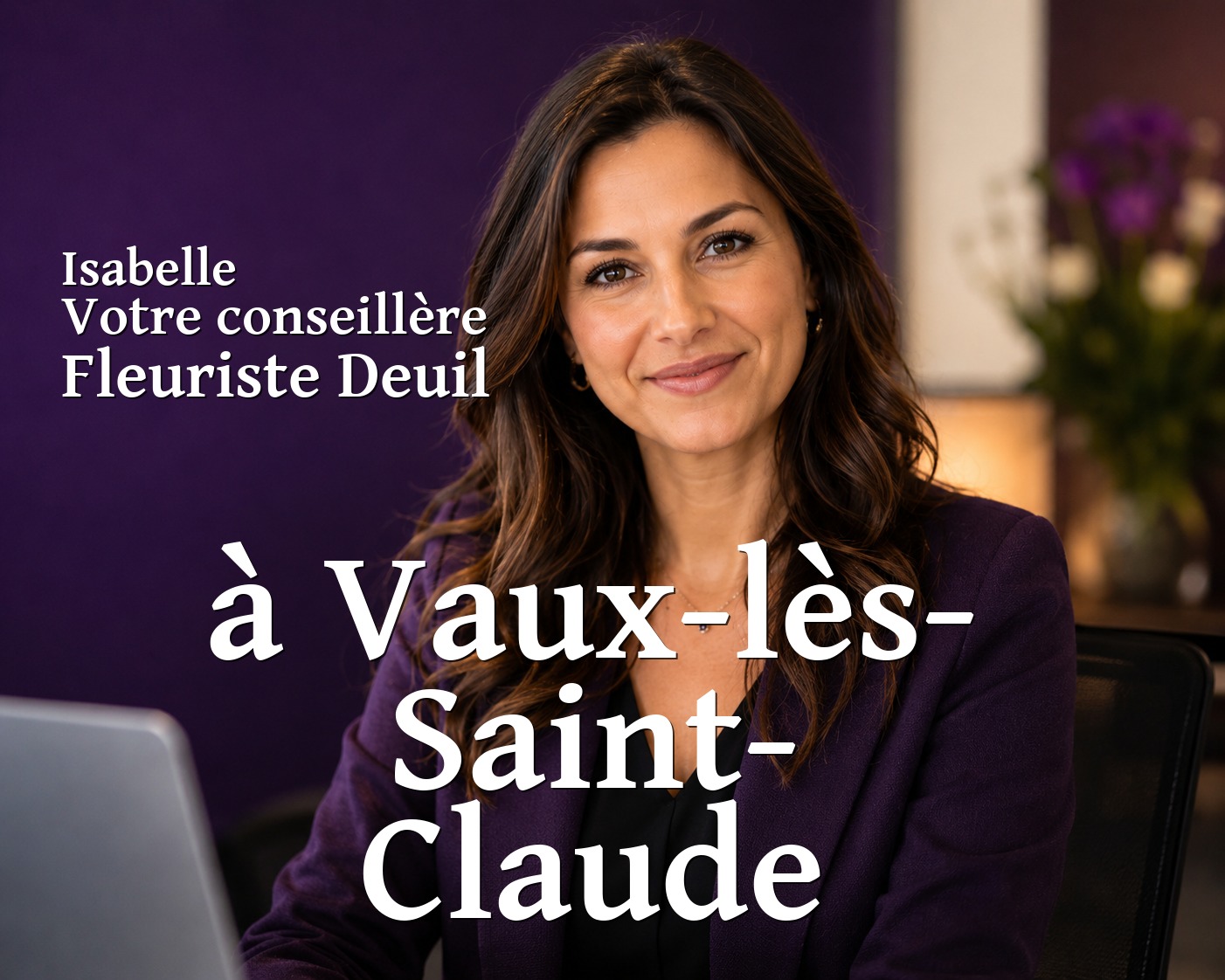 Isabelle, votre conseillère Fleuriste Deuil à Vaux-lès-Saint-Claude