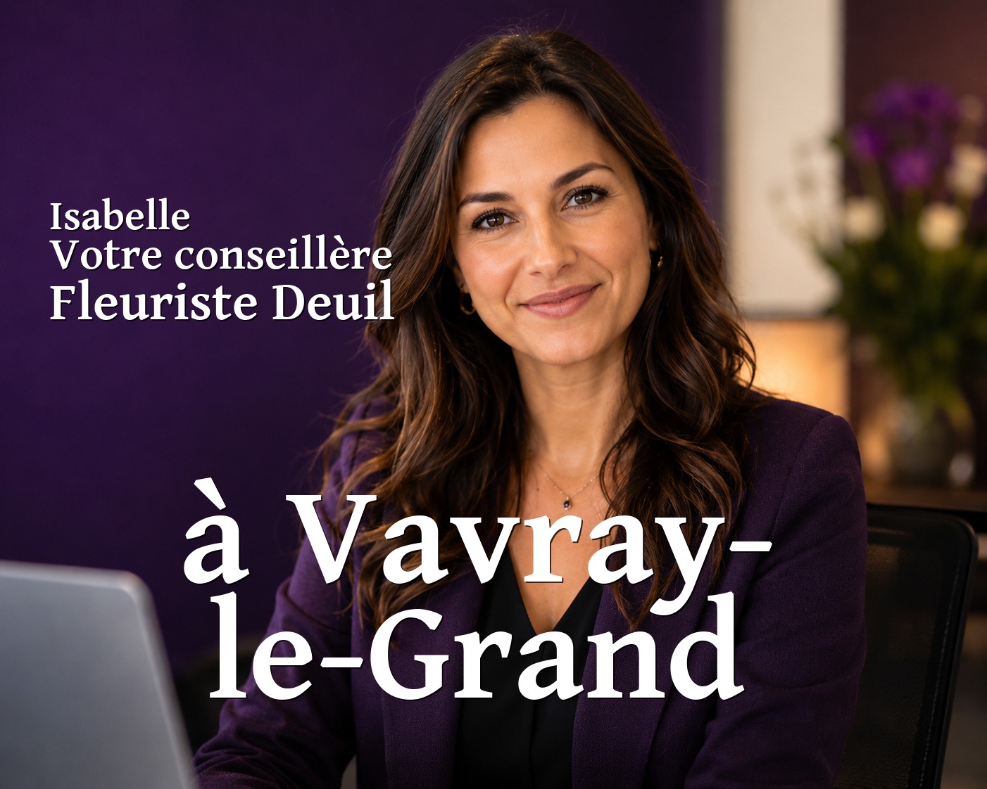 Isabelle, votre conseillère Fleuriste Deuil à Vavray-le-Grand