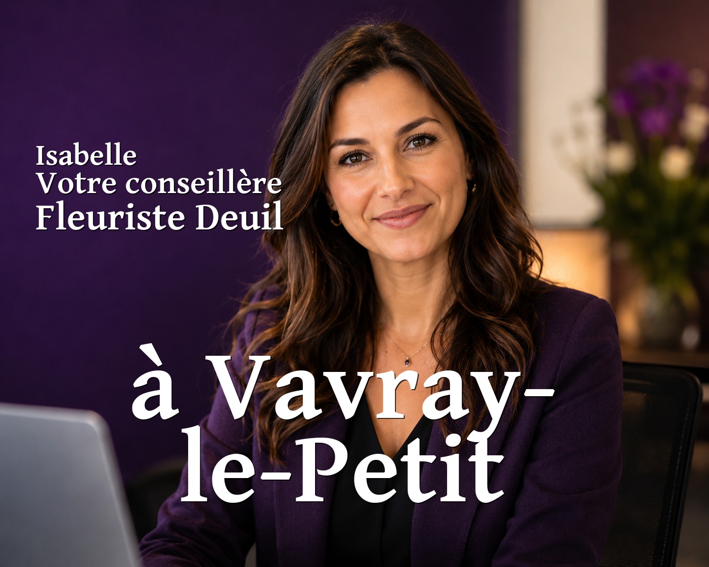 Isabelle, votre conseillère Fleuriste Deuil à Vavray-le-Petit