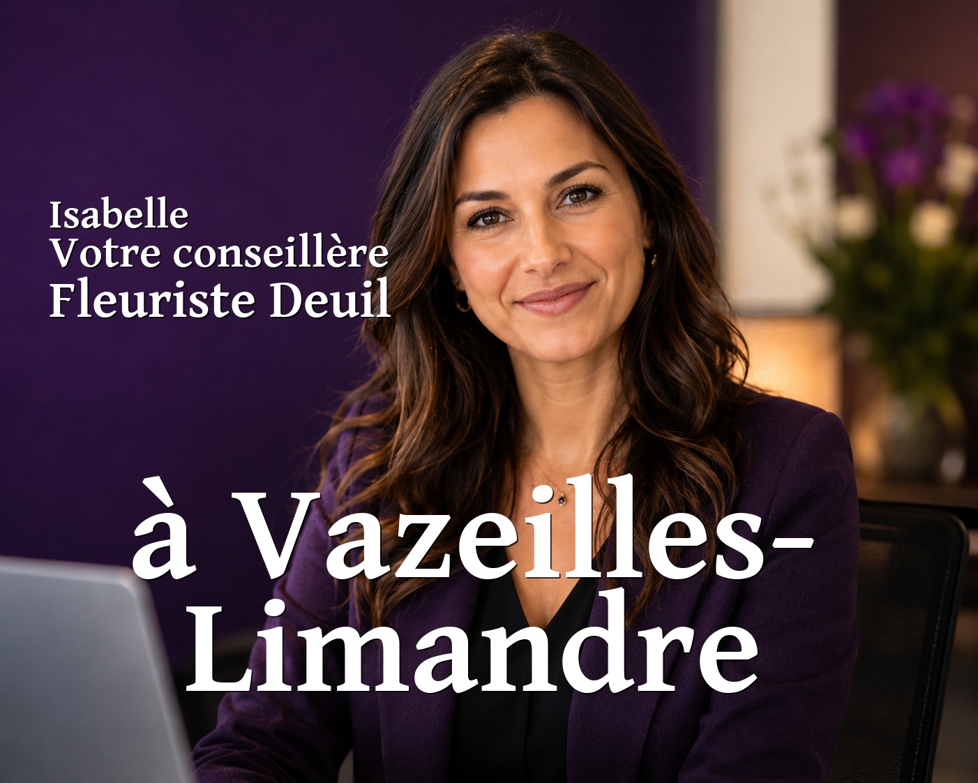 Isabelle, votre conseillère Fleuriste Deuil à Vazeilles-Limandre