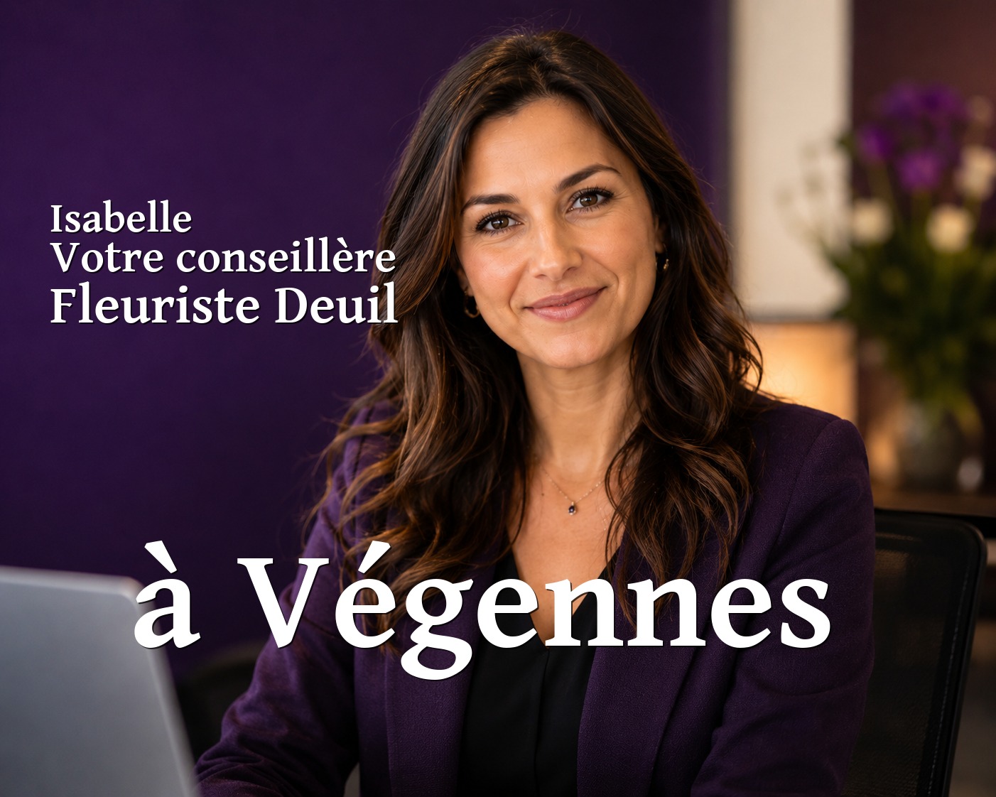 Isabelle, votre conseillère Fleuriste Deuil à Végennes