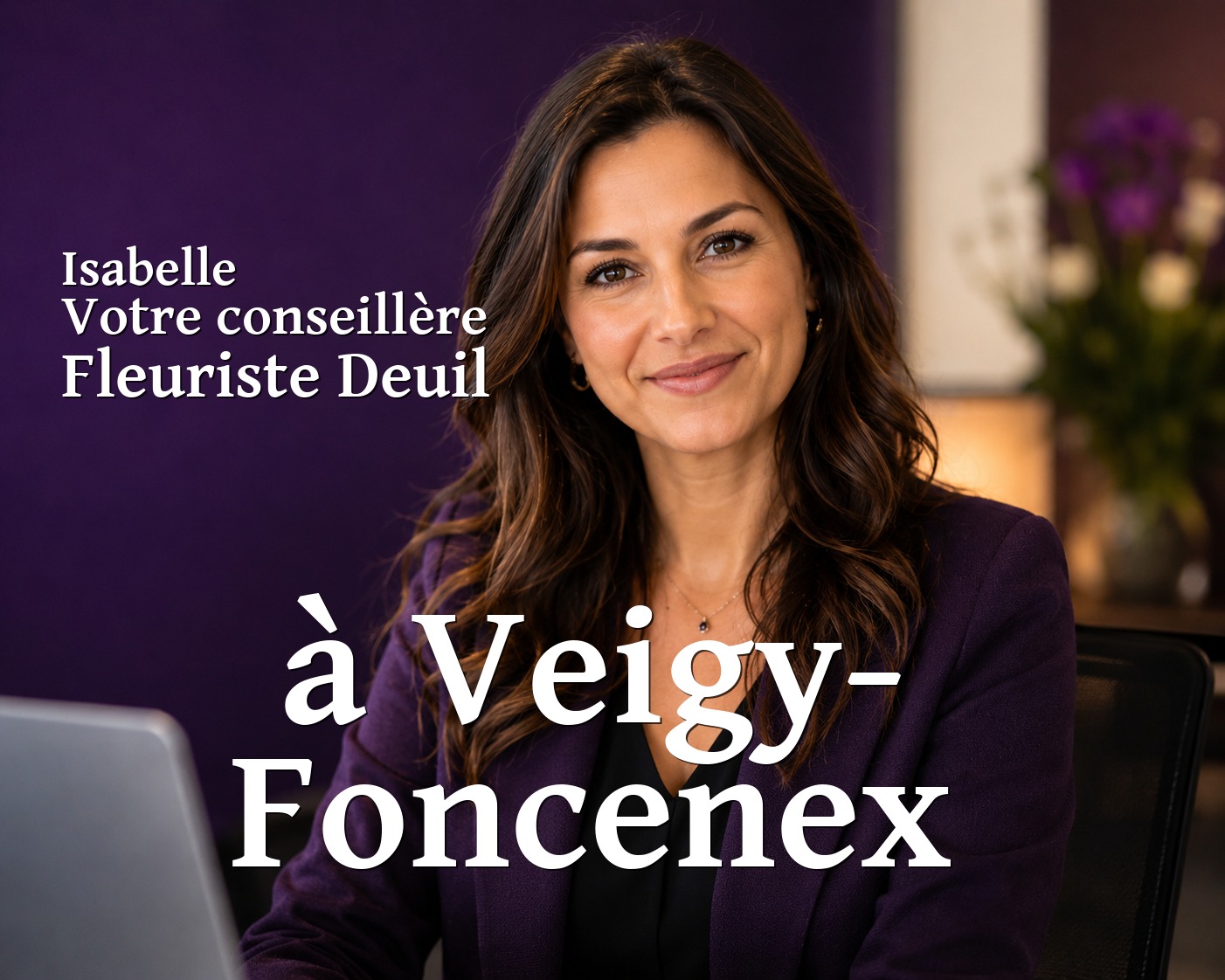 Isabelle, votre conseillère Fleuriste Deuil à Veigy-Foncenex