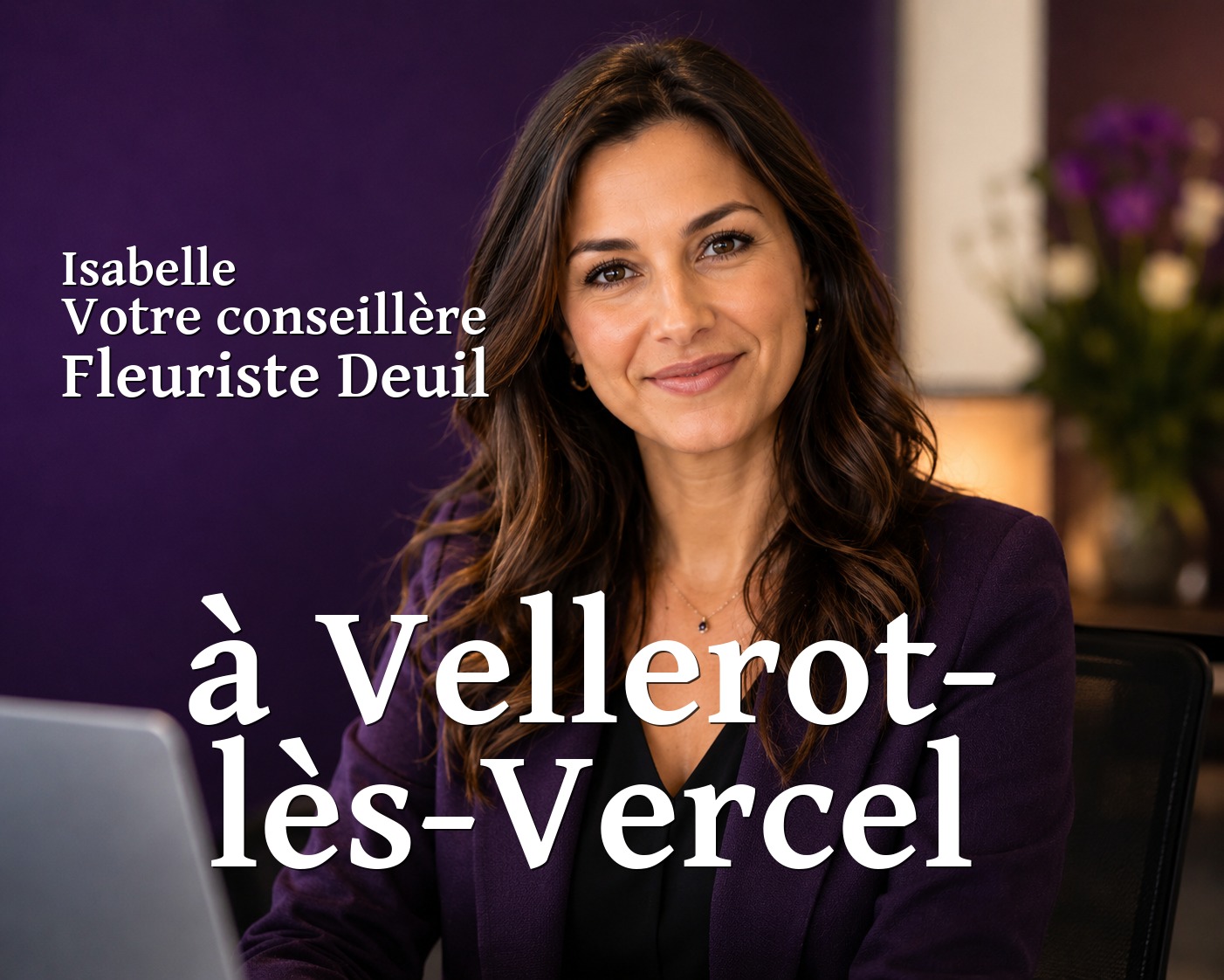 Isabelle, votre conseillère Fleuriste Deuil à Vellerot-lès-Vercel