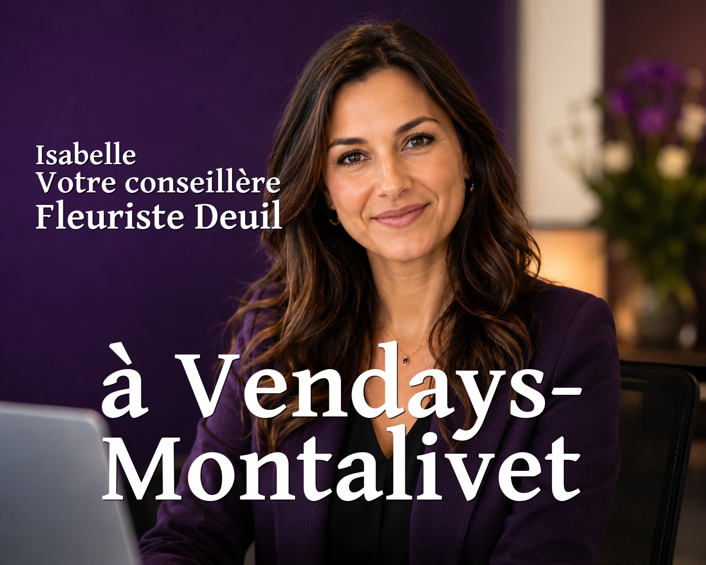 Isabelle, votre conseillère Fleuriste Deuil à Vendays-Montalivet