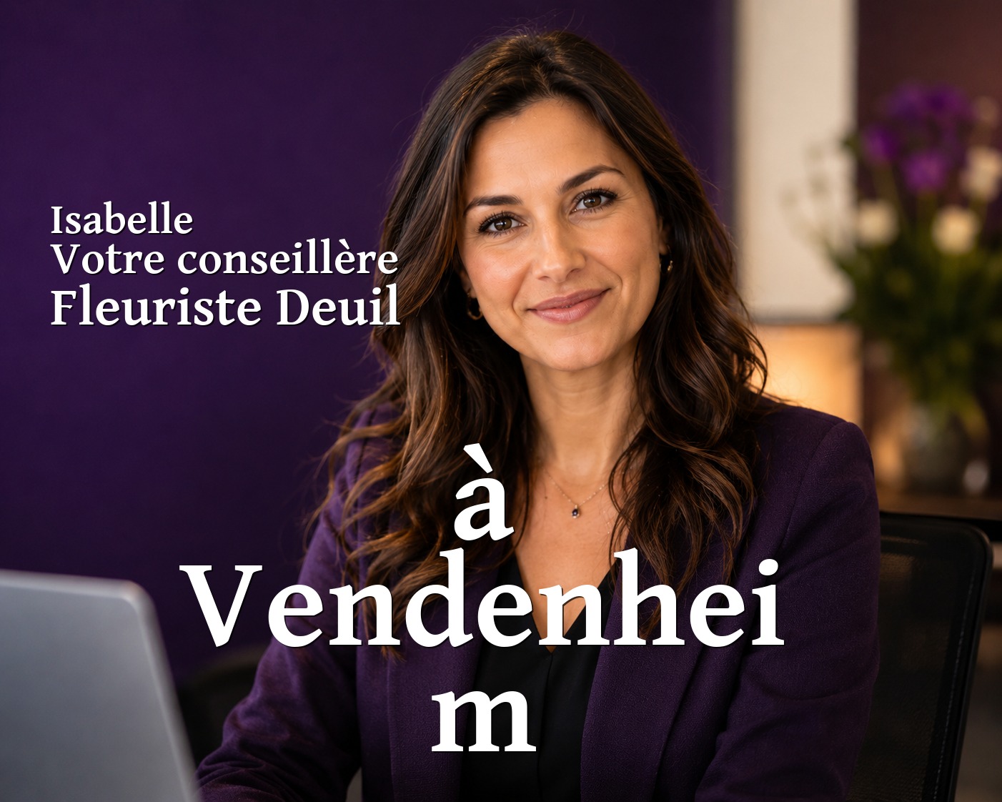 Isabelle, votre conseillère Fleuriste Deuil à Vendenheim