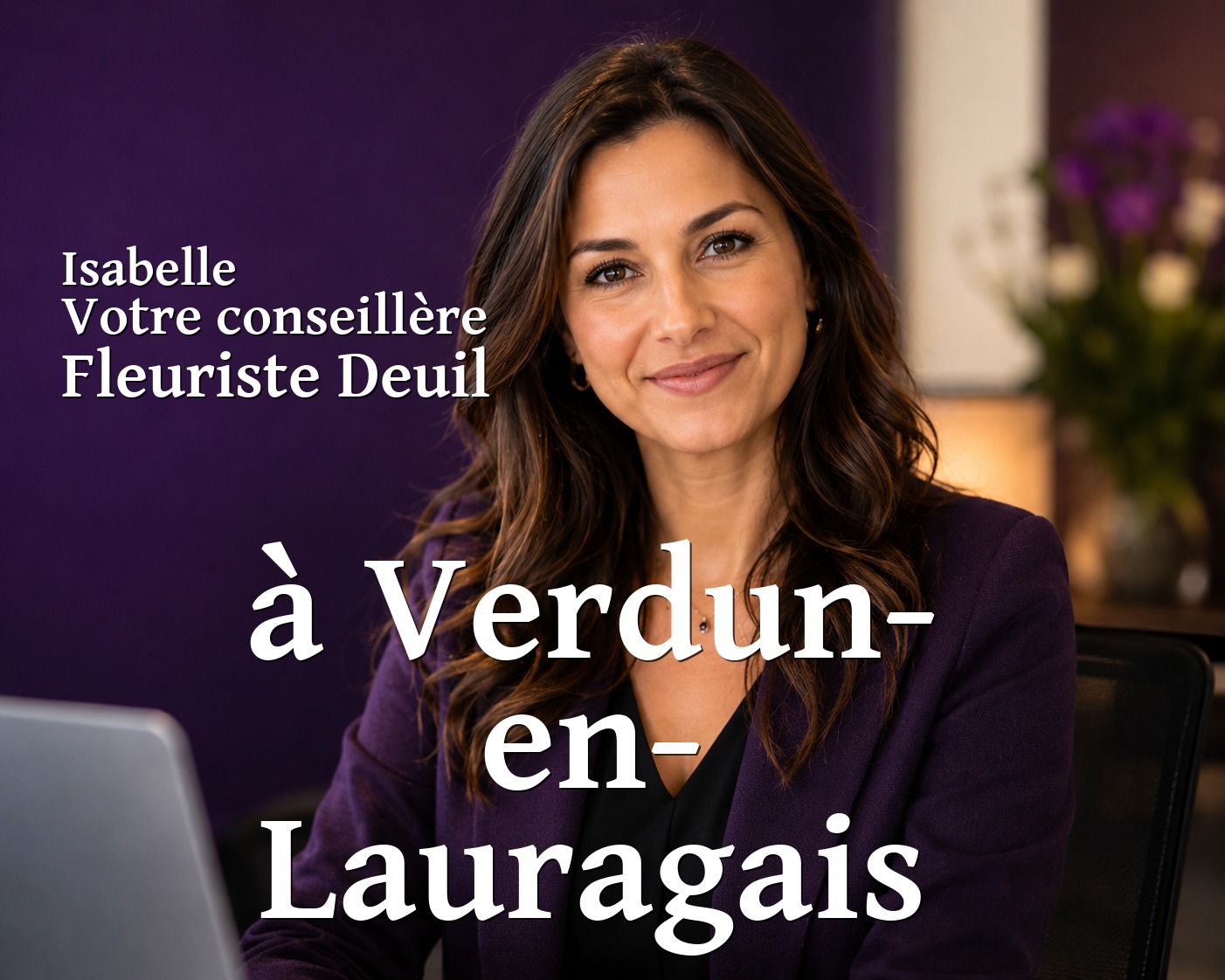 Isabelle, votre conseillère Fleuriste Deuil à Verdun-en-Lauragais