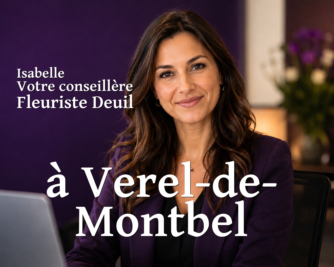Isabelle, votre conseillère Fleuriste Deuil à Verel-de-Montbel