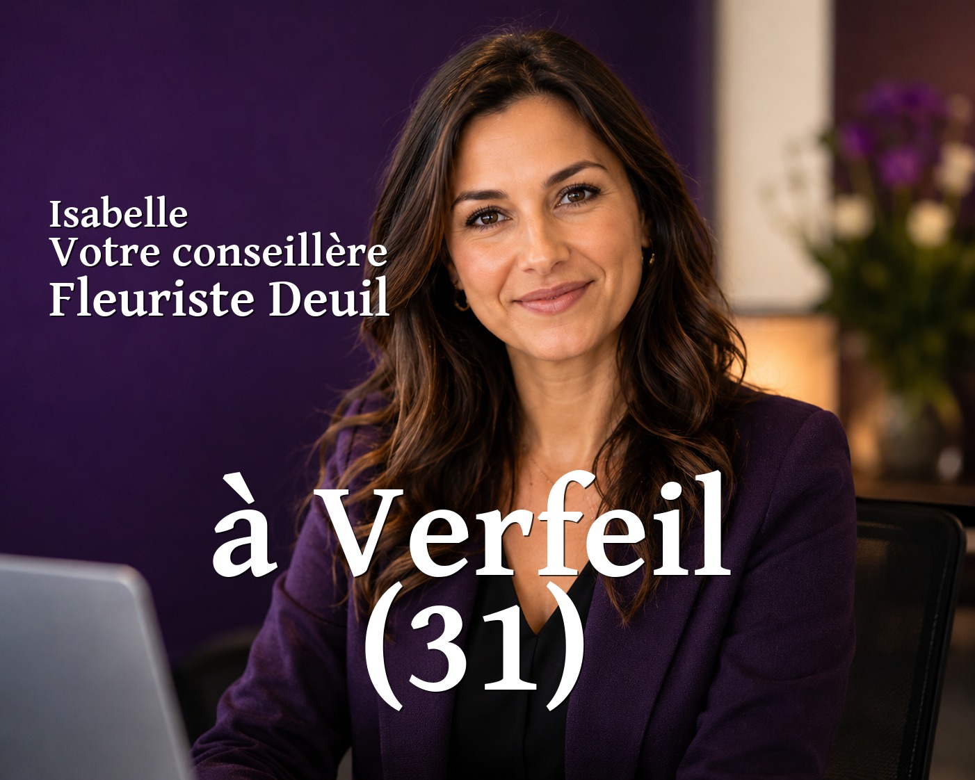 Isabelle, votre conseillère Fleuriste Deuil à Verfeil (31)