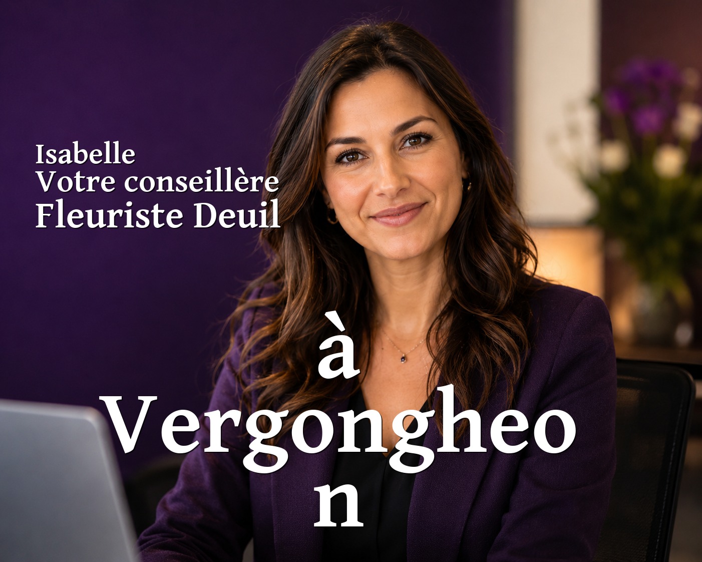 Isabelle, votre conseillère Fleuriste Deuil à Vergongheon