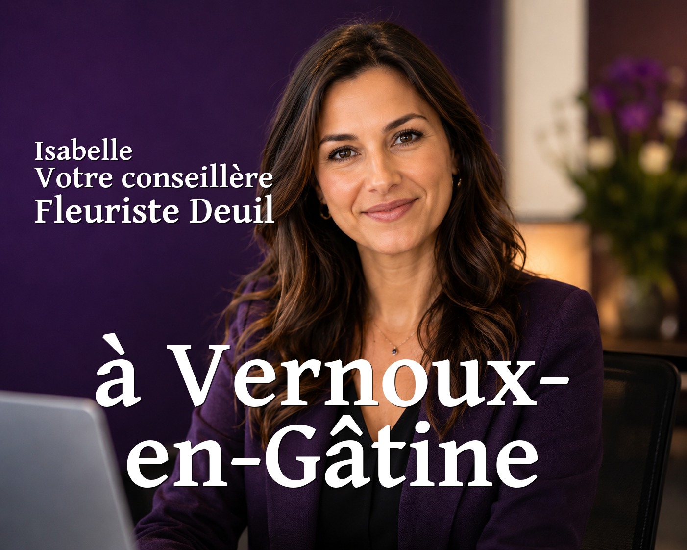 Isabelle, votre conseillère Fleuriste Deuil à Vernoux-en-Gâtine