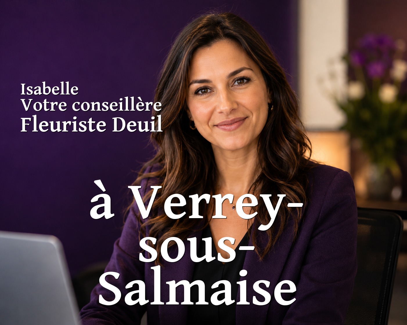 Isabelle, votre conseillère Fleuriste Deuil à Verrey-sous-Salmaise