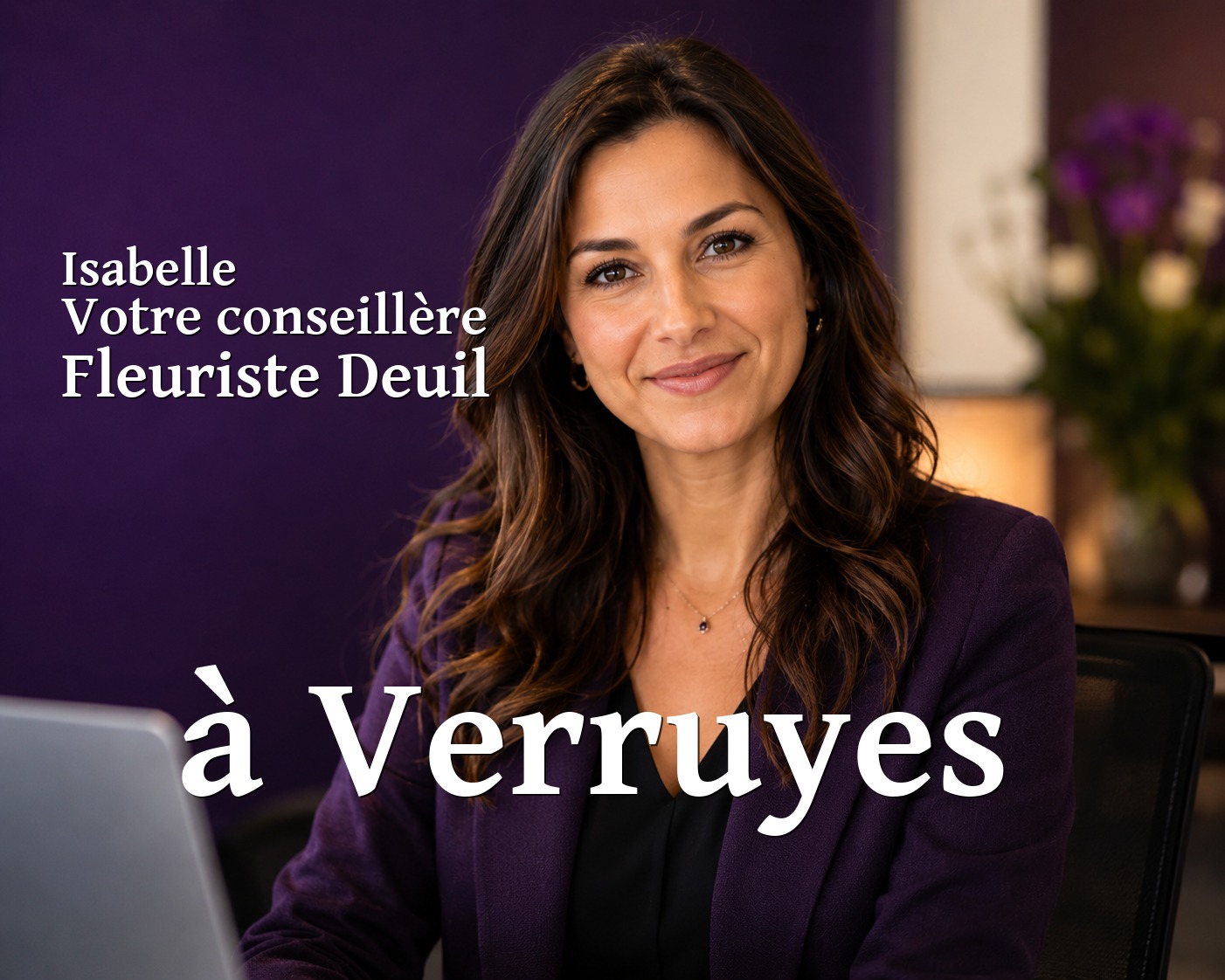 Isabelle, votre conseillère Fleuriste Deuil à Verruyes