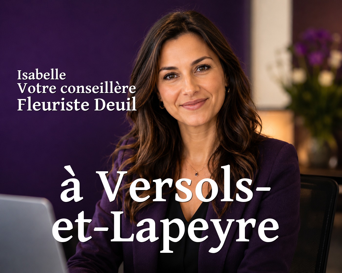 Isabelle, votre conseillère Fleuriste Deuil à Versols-et-Lapeyre