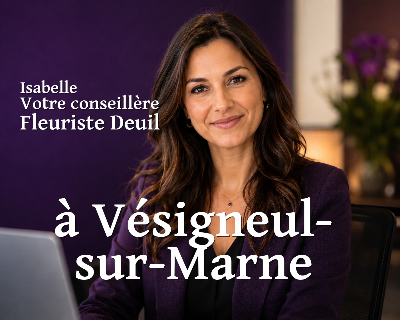 Isabelle, votre conseillère Fleuriste Deuil à Vésigneul-sur-Marne
