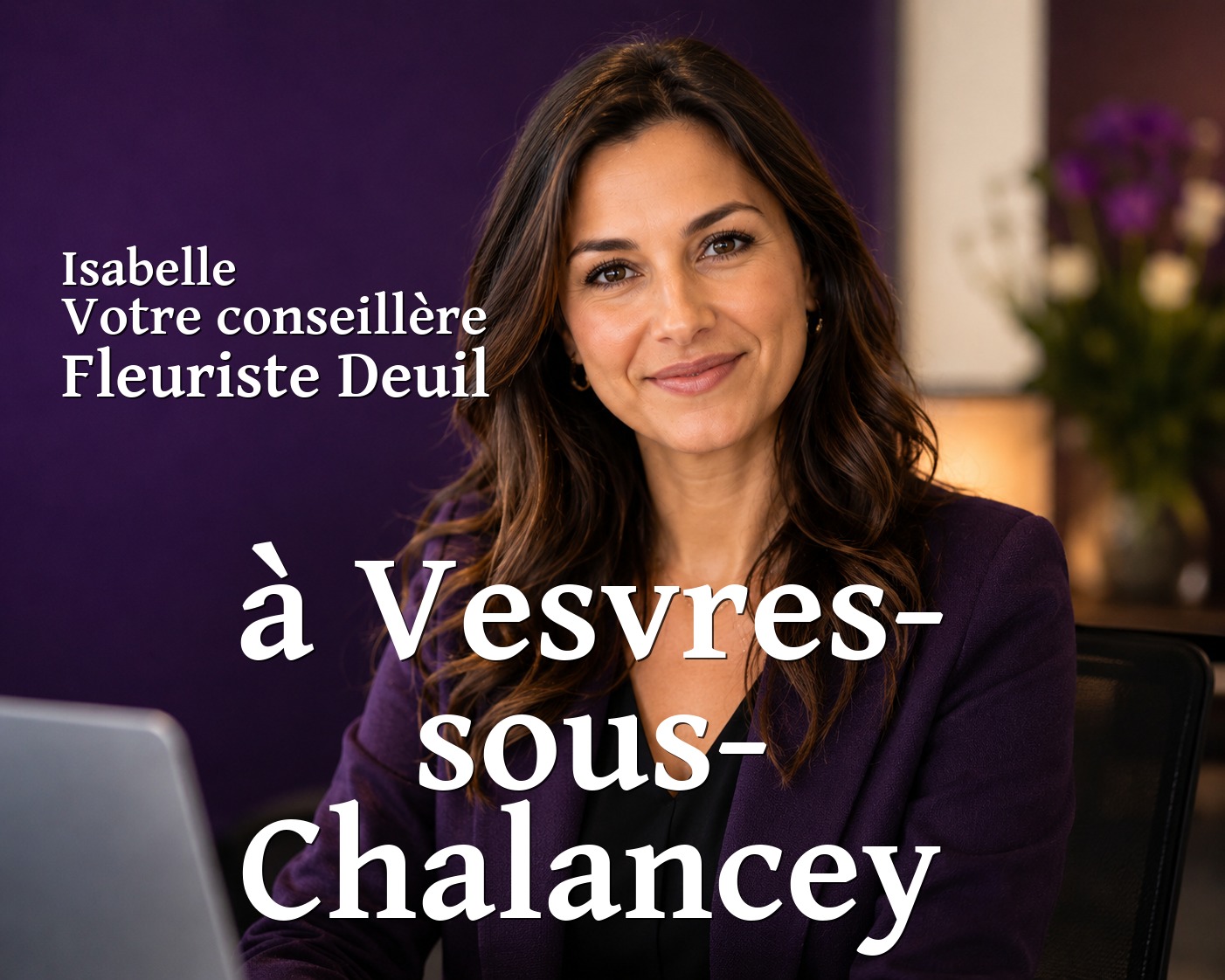 Isabelle, votre conseillère Fleuriste Deuil à Vesvres-sous-Chalancey