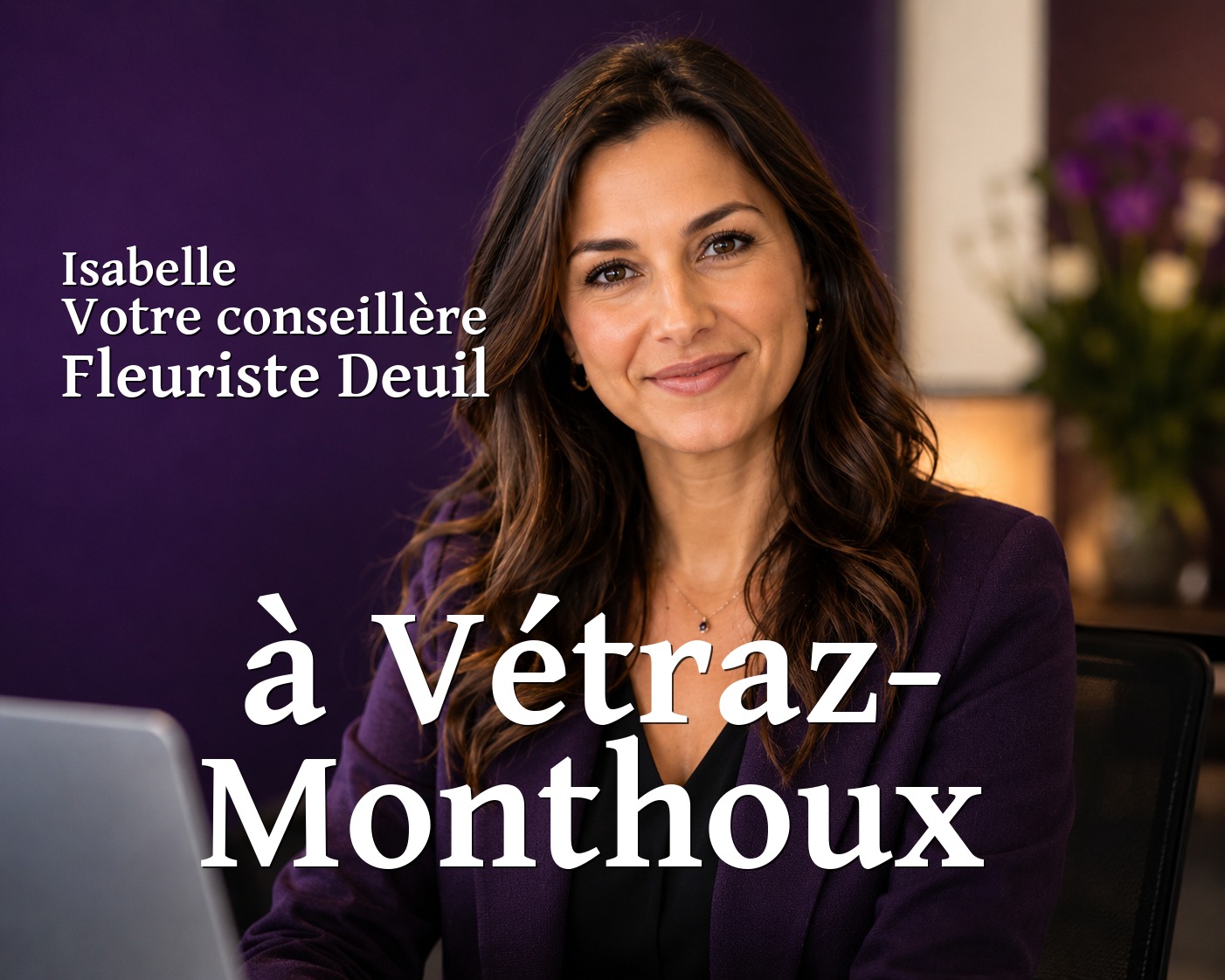 Isabelle, votre conseillère Fleuriste Deuil à Vétraz-Monthoux