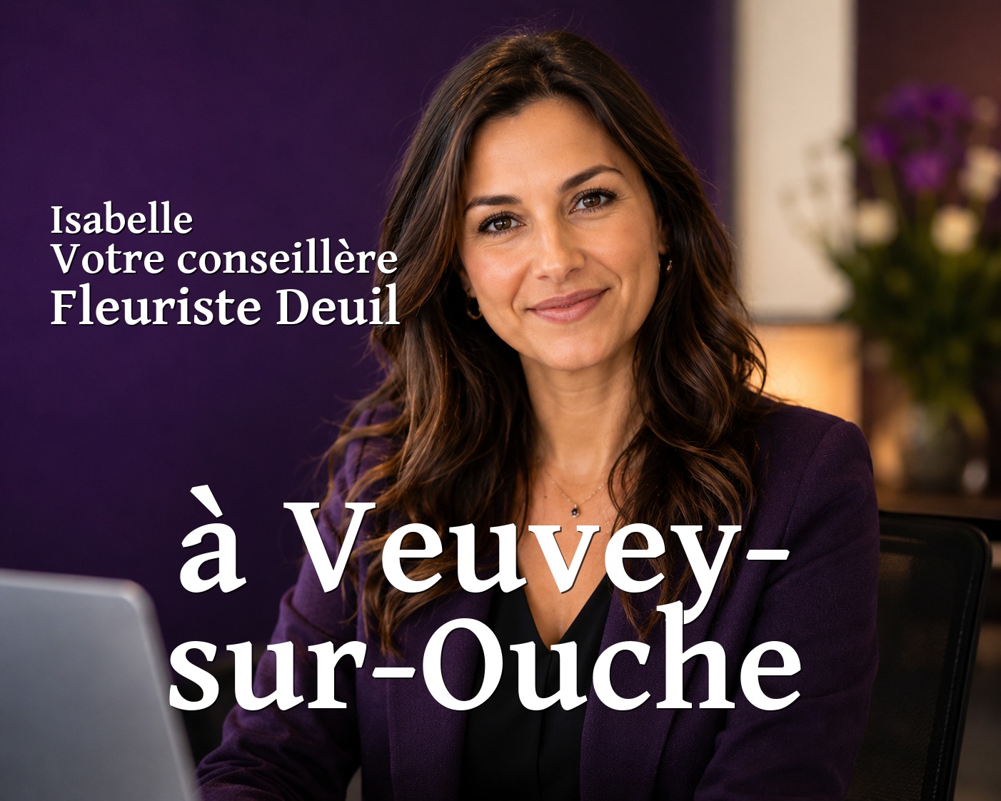 Isabelle, votre conseillère Fleuriste Deuil à Veuvey-sur-Ouche