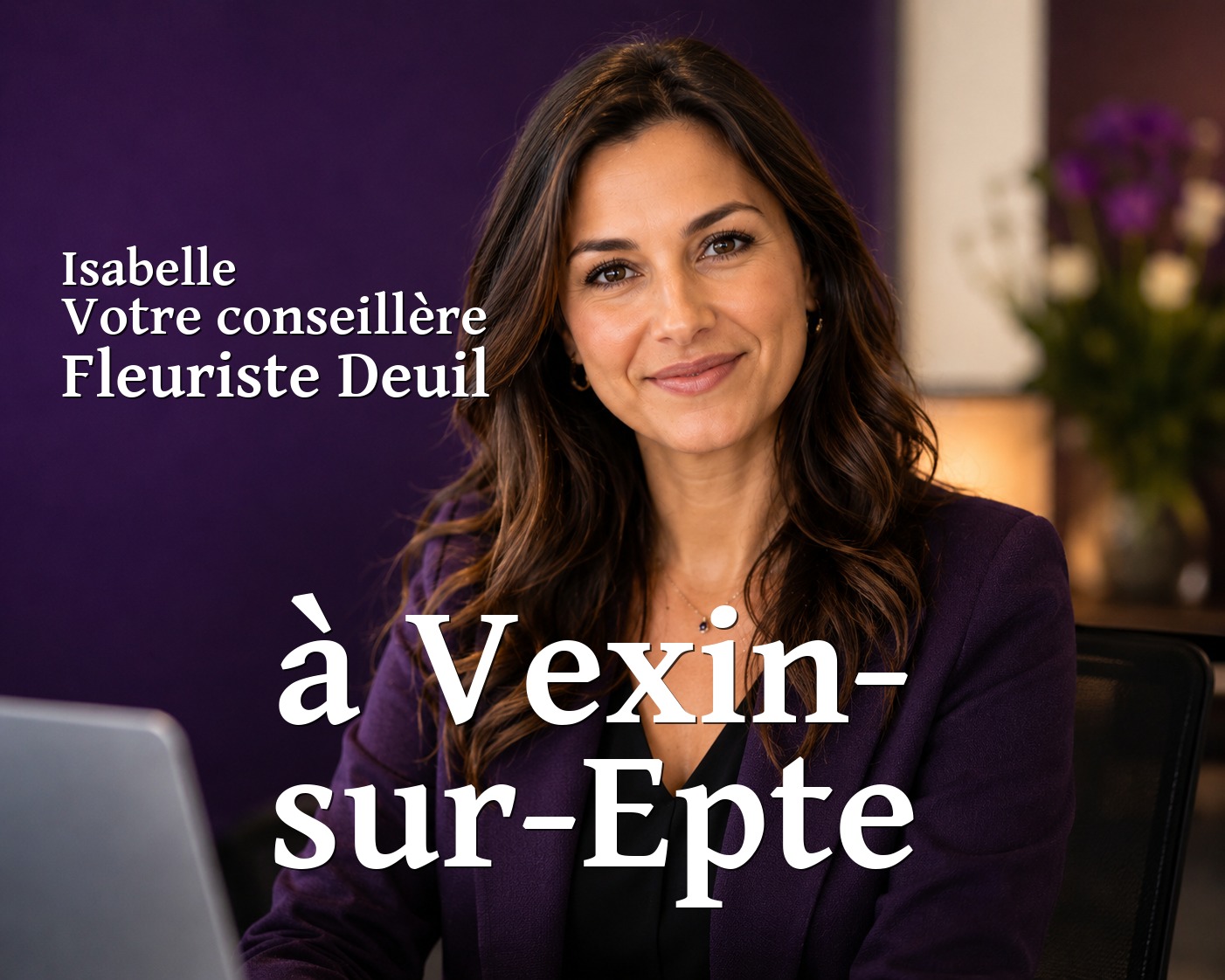 Isabelle, votre conseillère Fleuriste Deuil à Vexin-sur-Epte