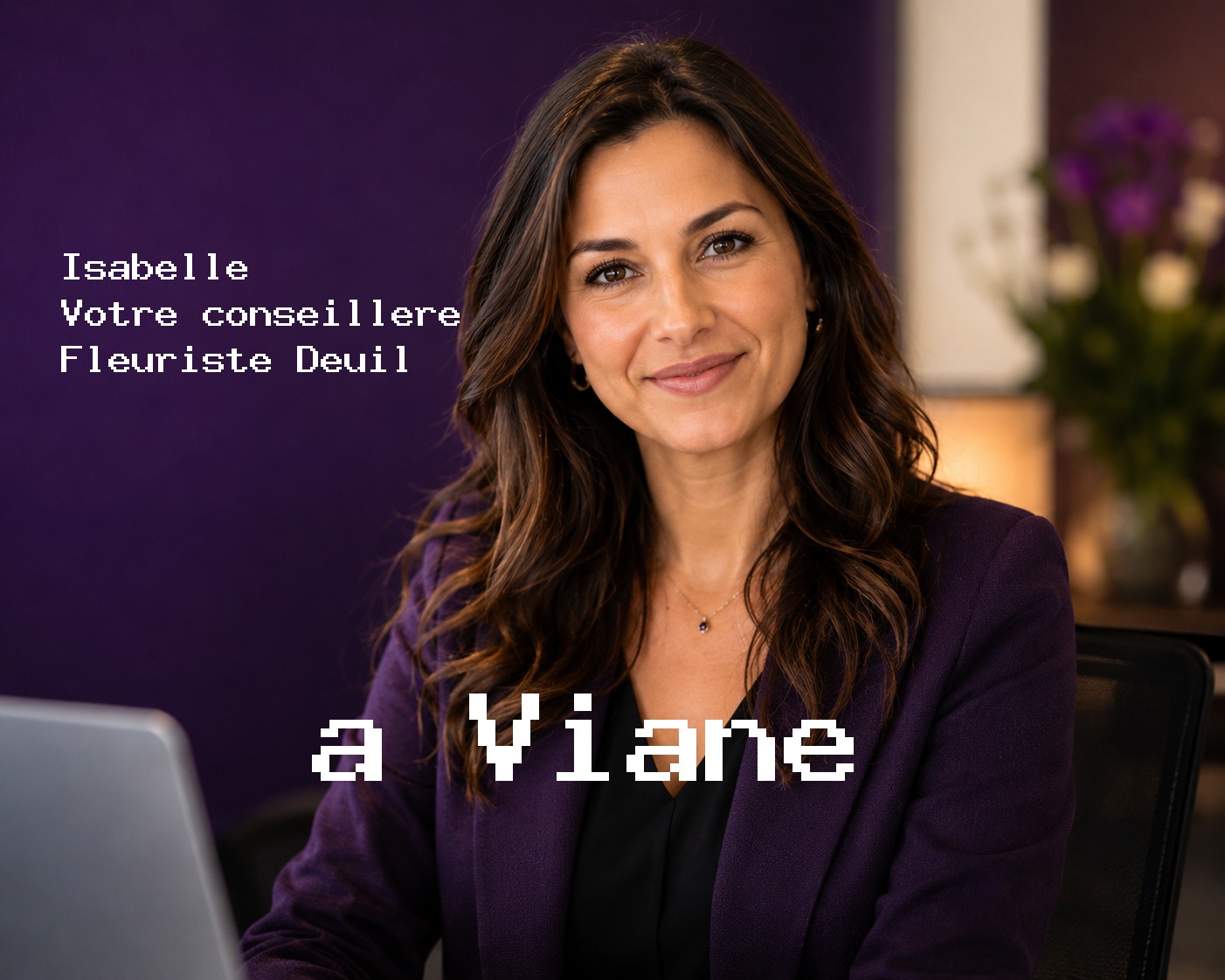 Isabelle, votre conseillère Fleuriste Deuil à Viane