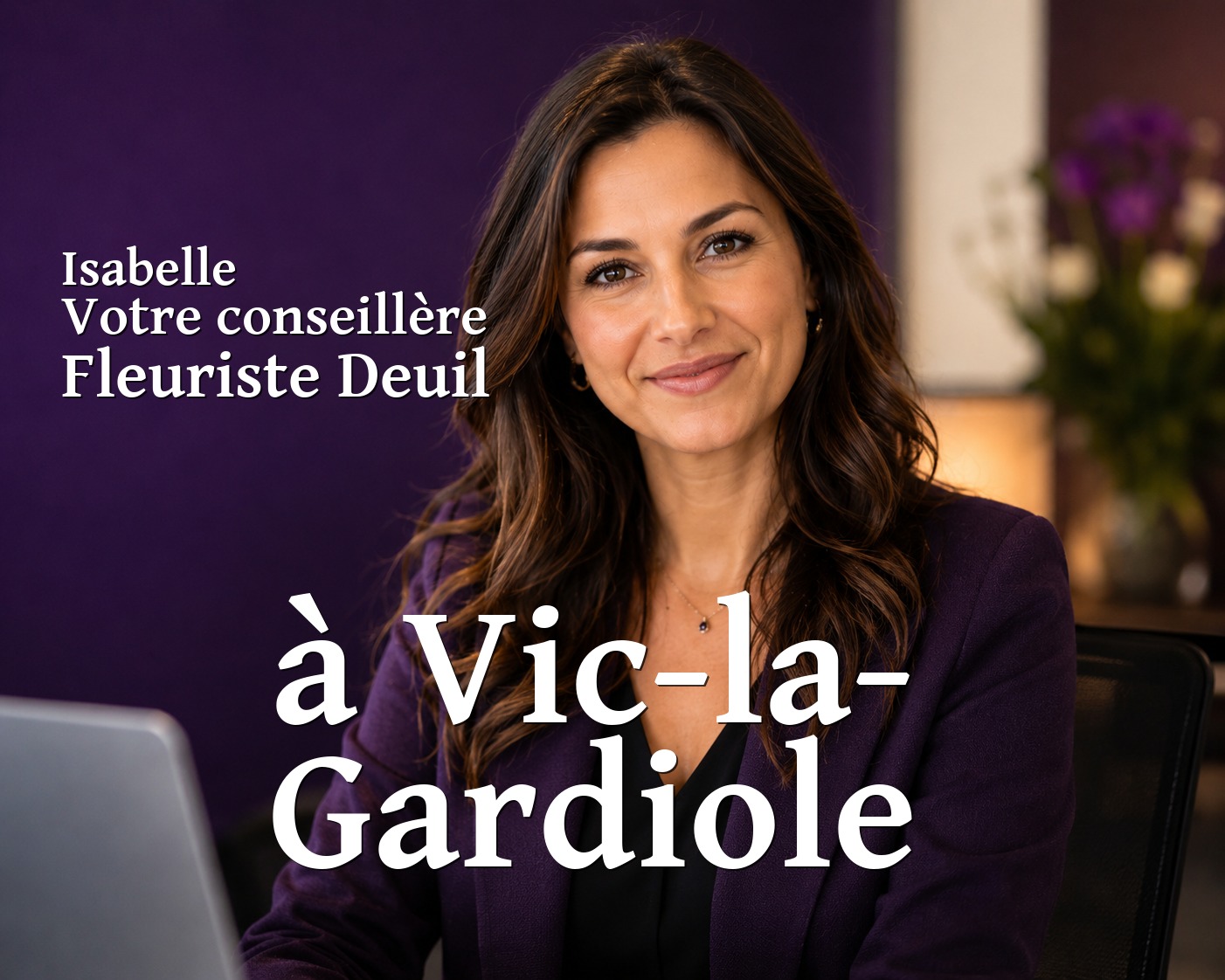 Isabelle, votre conseillère Fleuriste Deuil à Vic-la-Gardiole