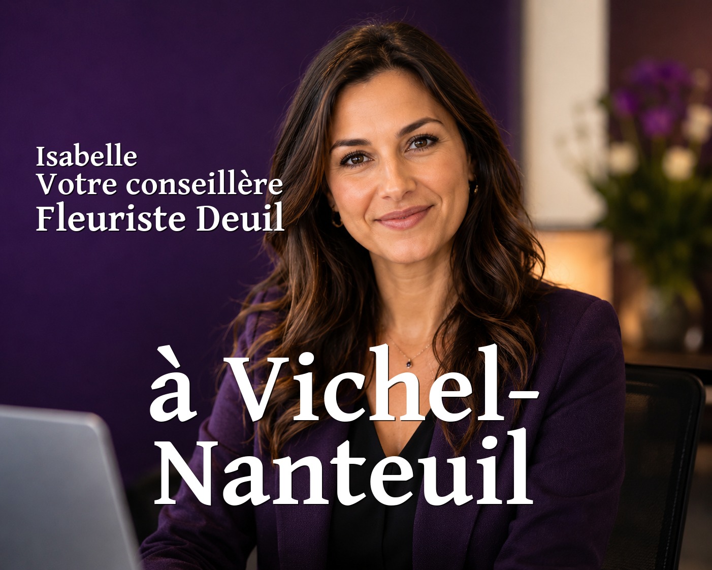 Isabelle, votre conseillère Fleuriste Deuil à Vichel-Nanteuil