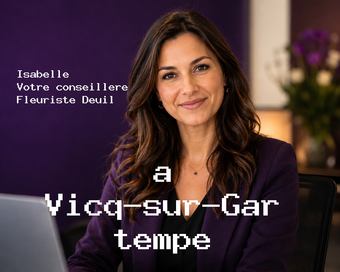 Isabelle, votre conseillère Fleuriste Deuil à Vicq-sur-Gartempe
