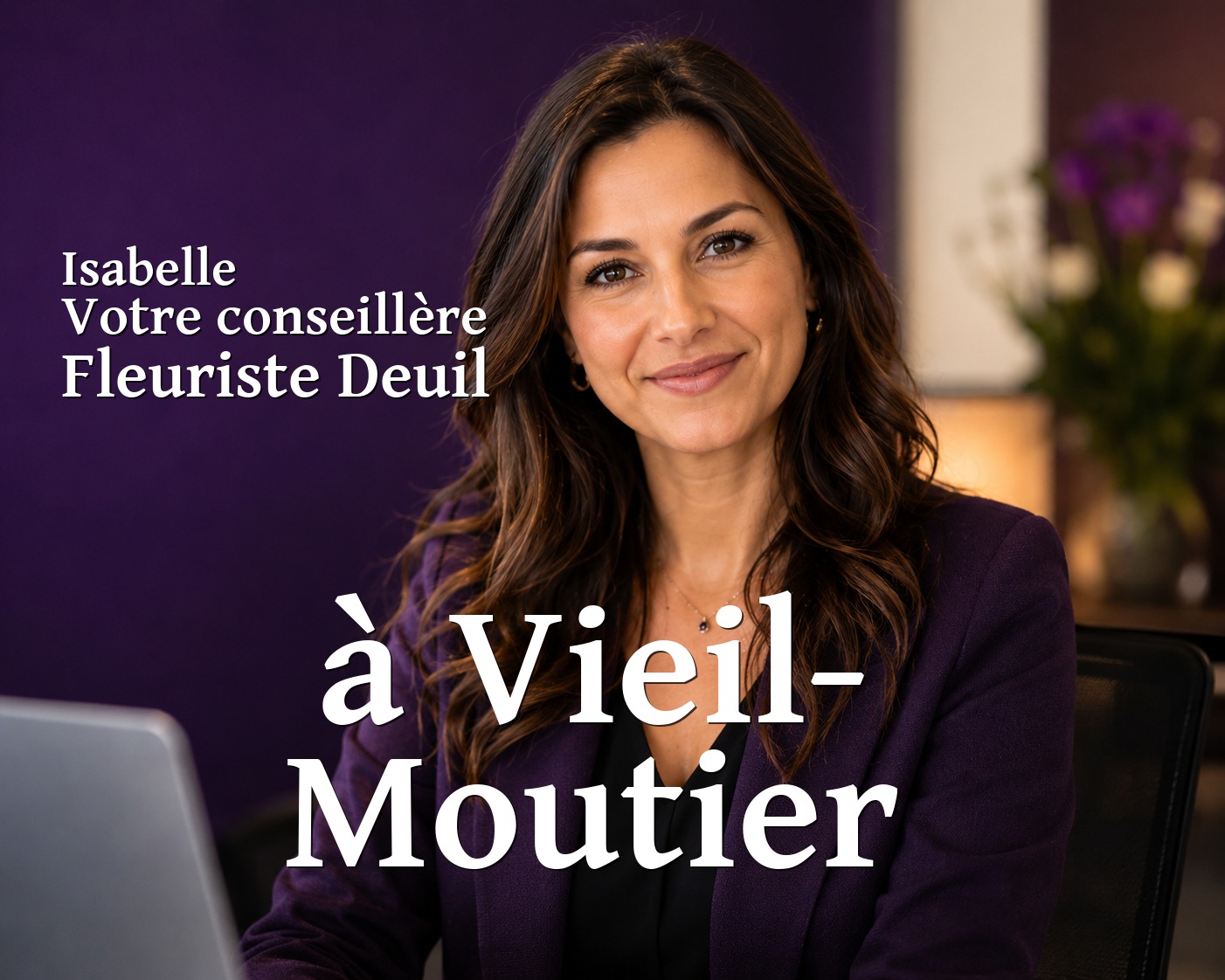 Isabelle, votre conseillère Fleuriste Deuil à Vieil-Moutier