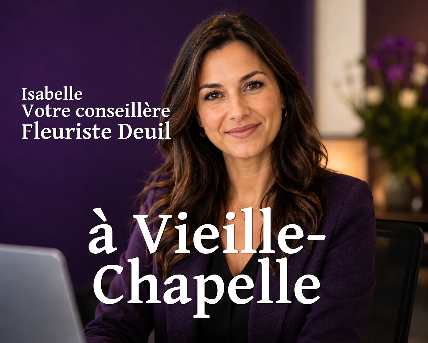 Isabelle, votre conseillère Fleuriste Deuil à Vieille-Chapelle