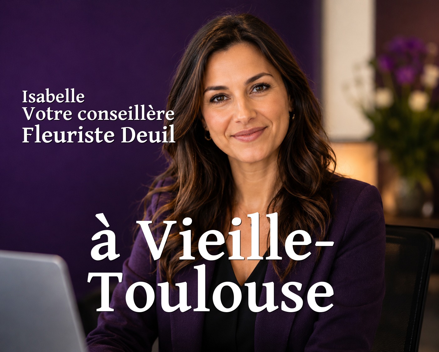 Isabelle, votre conseillère Fleuriste Deuil à Vieille-Toulouse