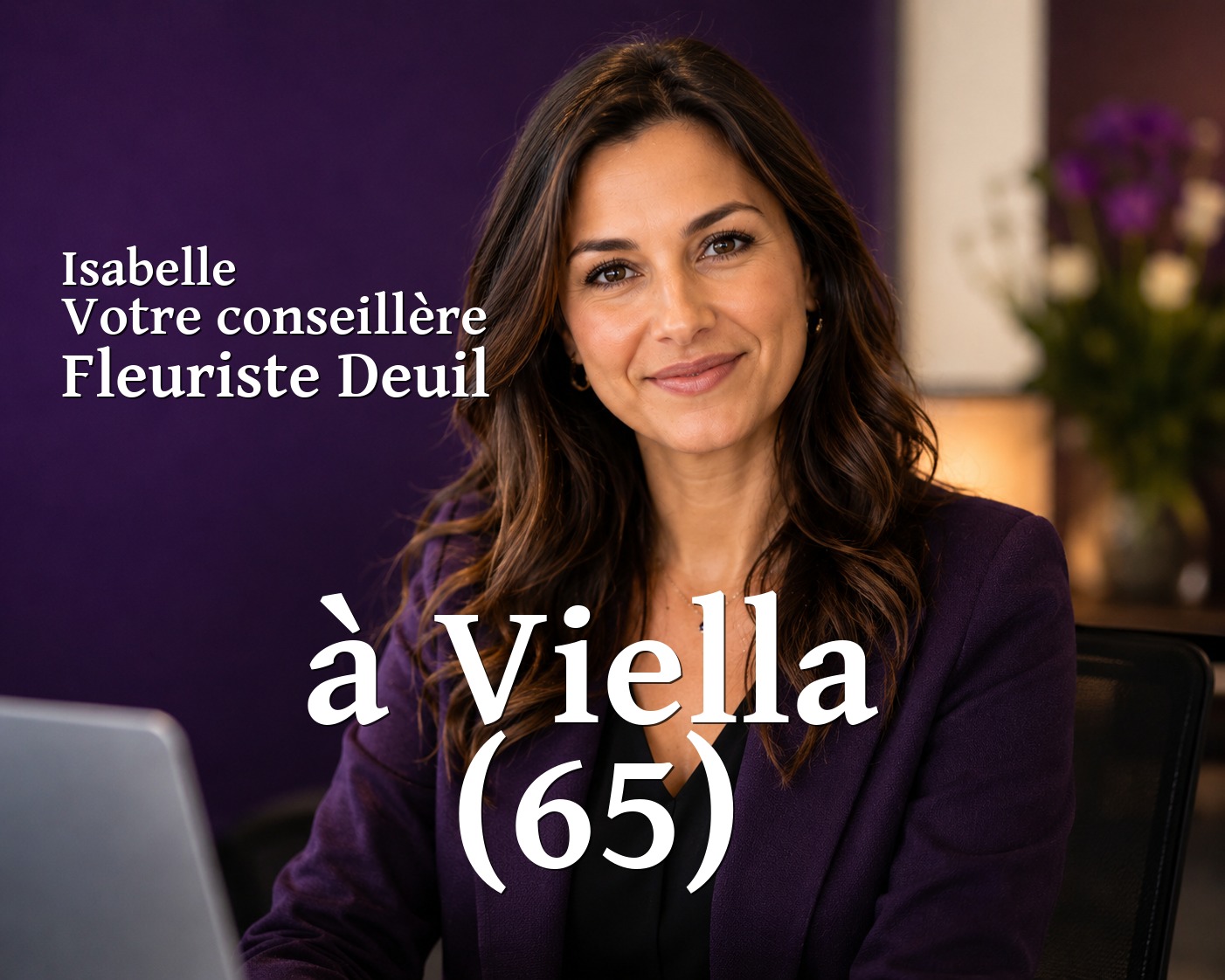 Isabelle, votre conseillère Fleuriste Deuil à Viella (65)