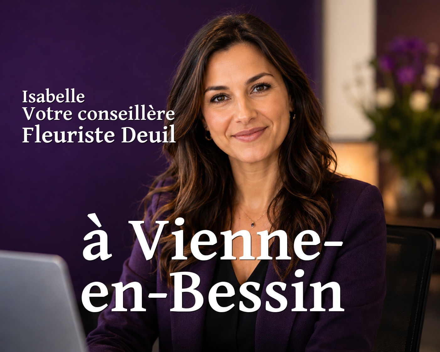 Isabelle, votre conseillère Fleuriste Deuil à Vienne-en-Bessin