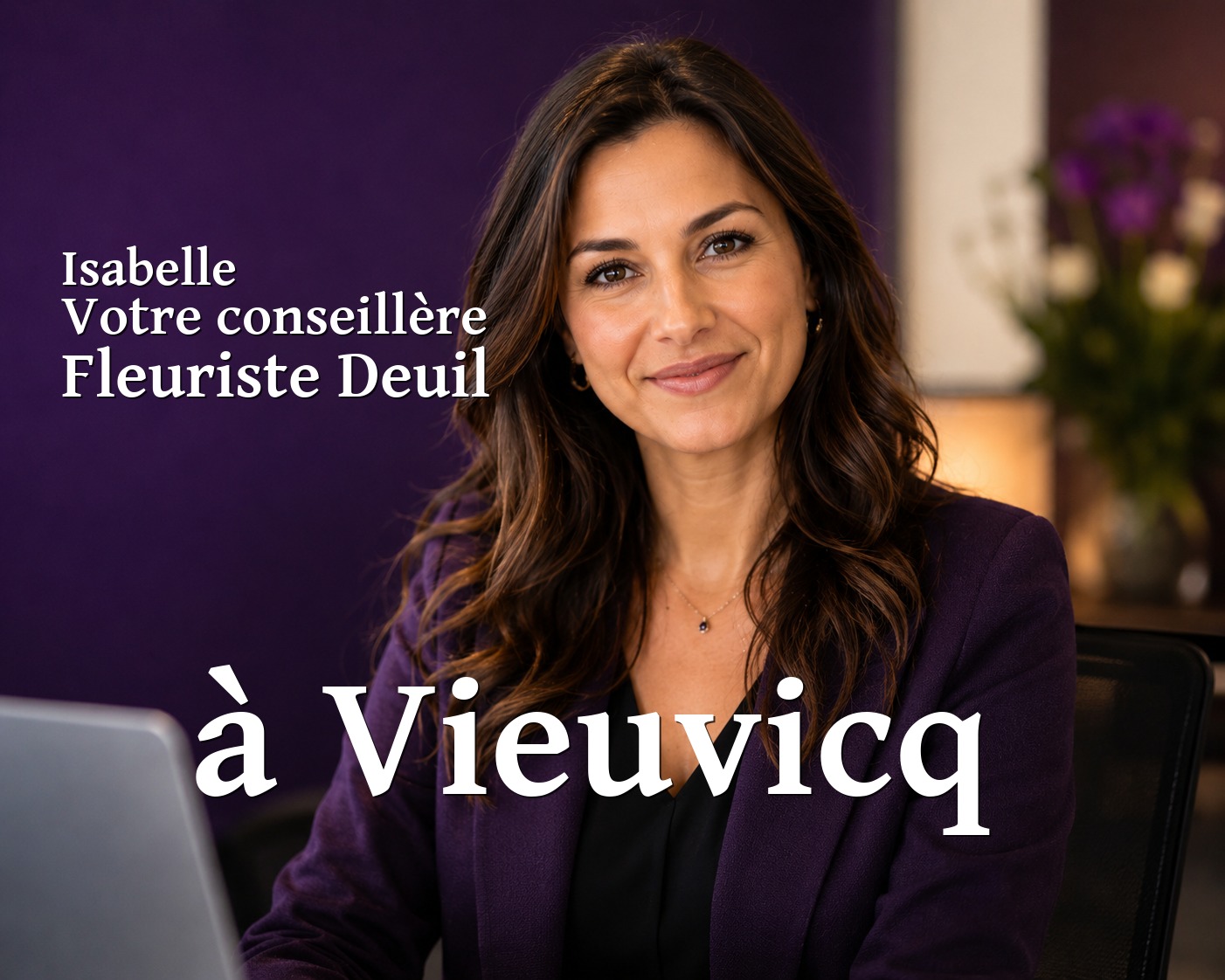 Isabelle, votre conseillère Fleuriste Deuil à Vieuvicq