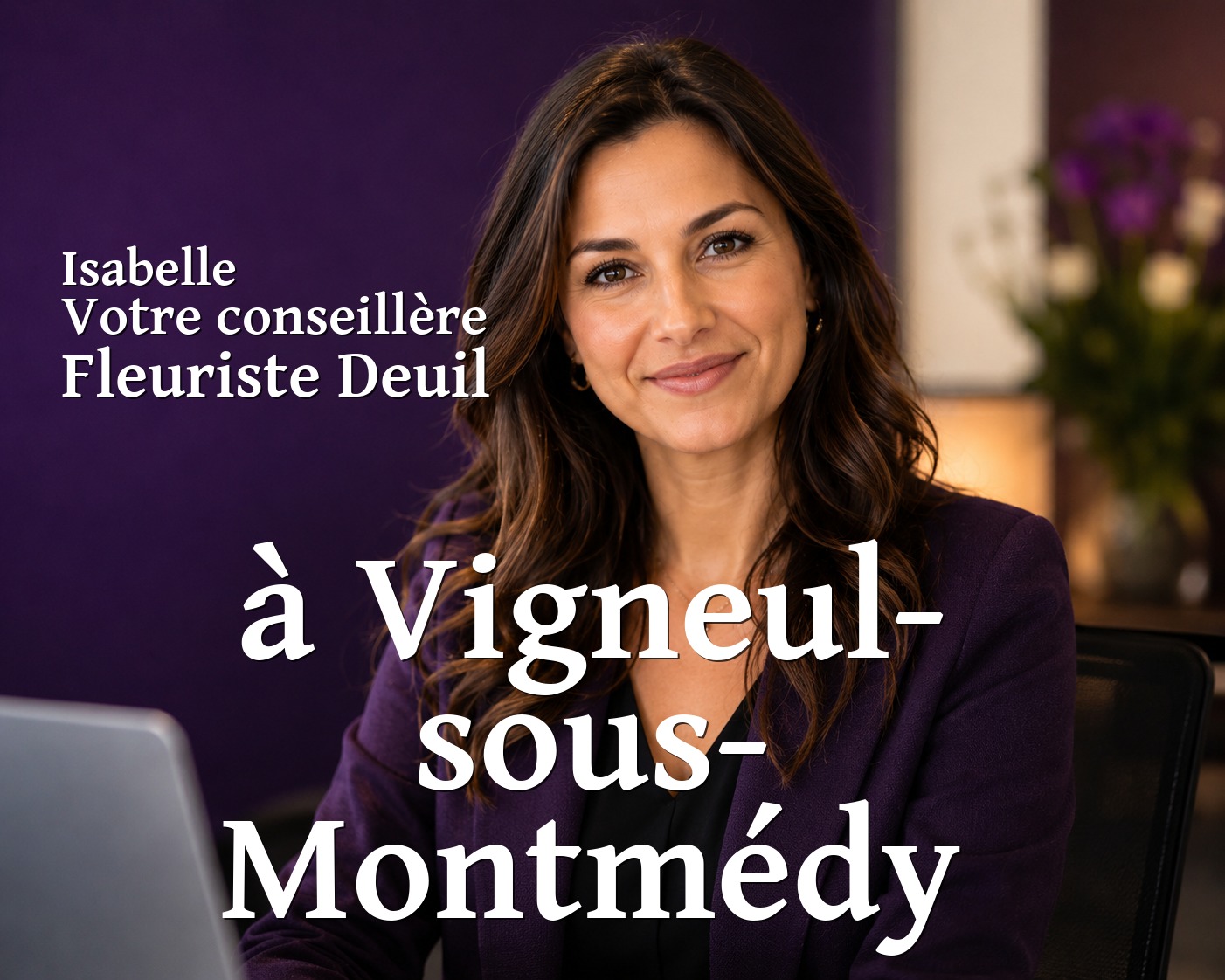 Isabelle, votre conseillère Fleuriste Deuil à Vigneul-sous-Montmédy