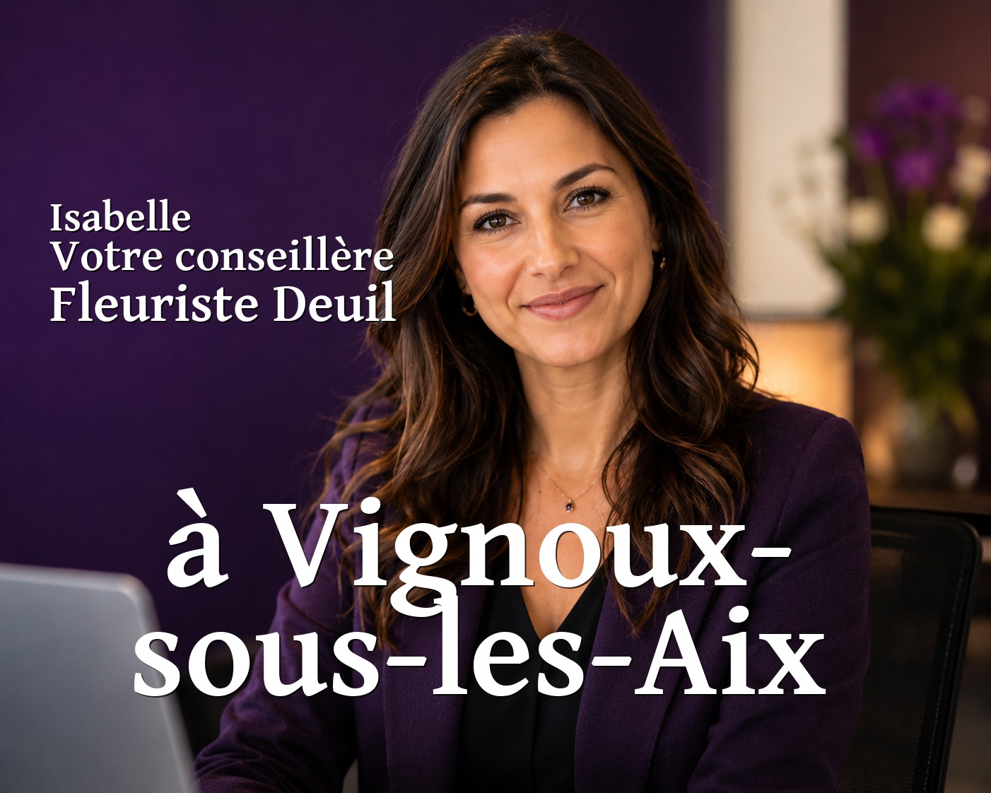 Isabelle, votre conseillère Fleuriste Deuil à Vignoux-sous-les-Aix