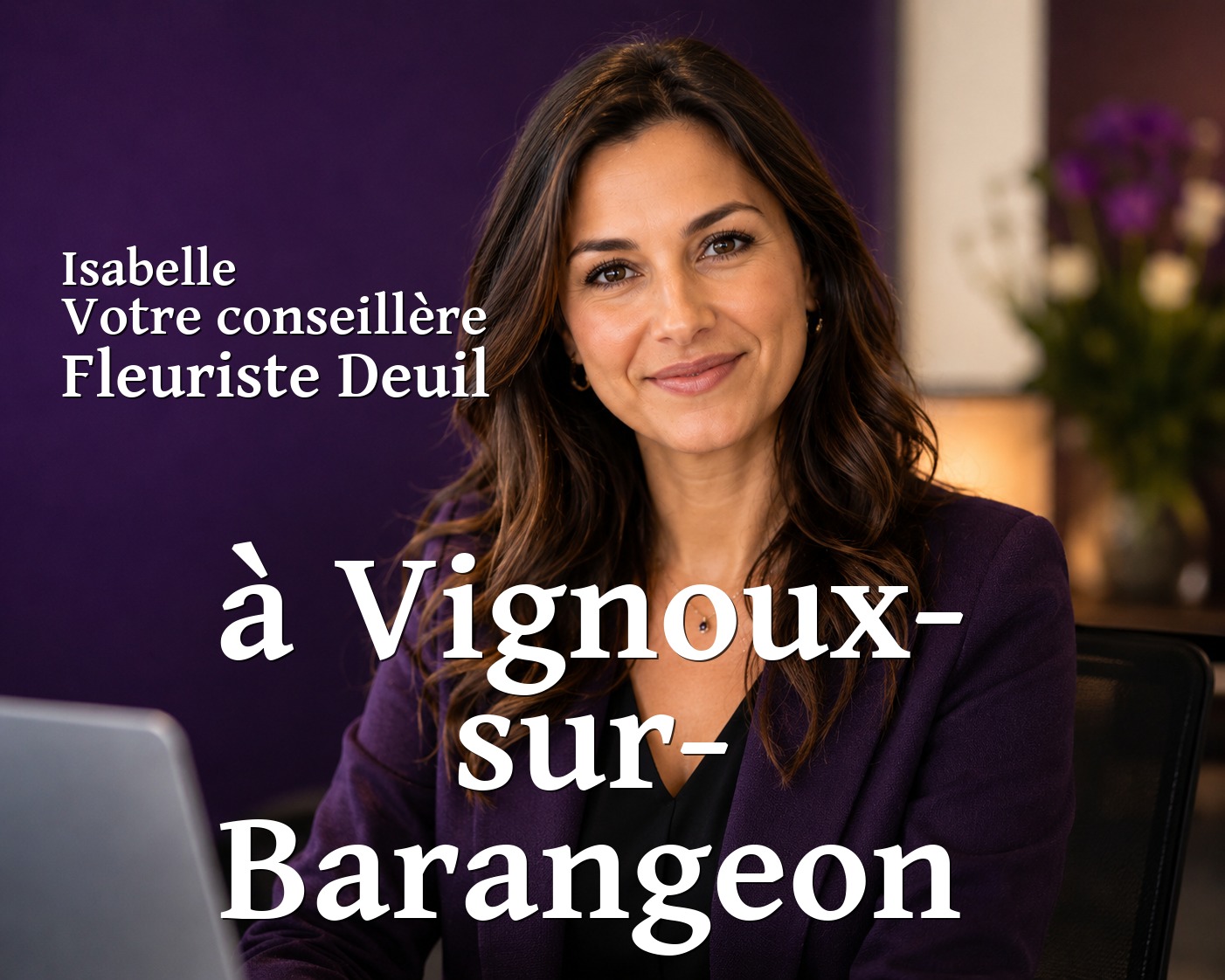 Isabelle, votre conseillère Fleuriste Deuil à Vignoux-sur-Barangeon